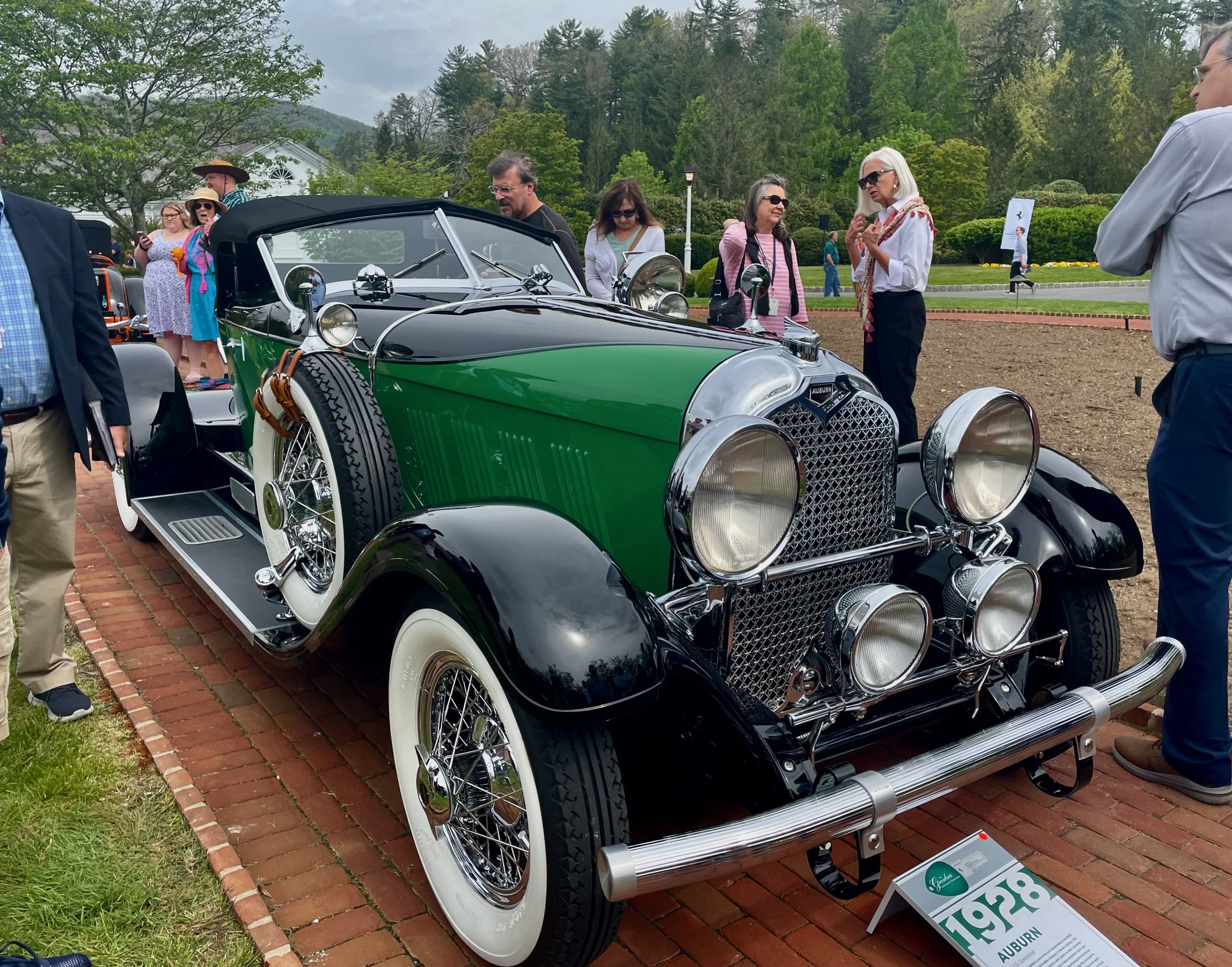 The 6th annual Greenbrier Concours, White Sulpher Springs, WV, May 7, 2023