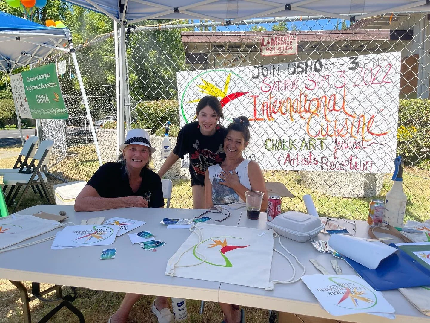 Stopped by the Natomas Garden &amp; Arts Club - Chalk it Up Natomas Event today. The completion of this project is a priority of mine. I will work with our community leaders and organizations to make it a gem in Natomas. #Natomas #LoveNatomas #garden