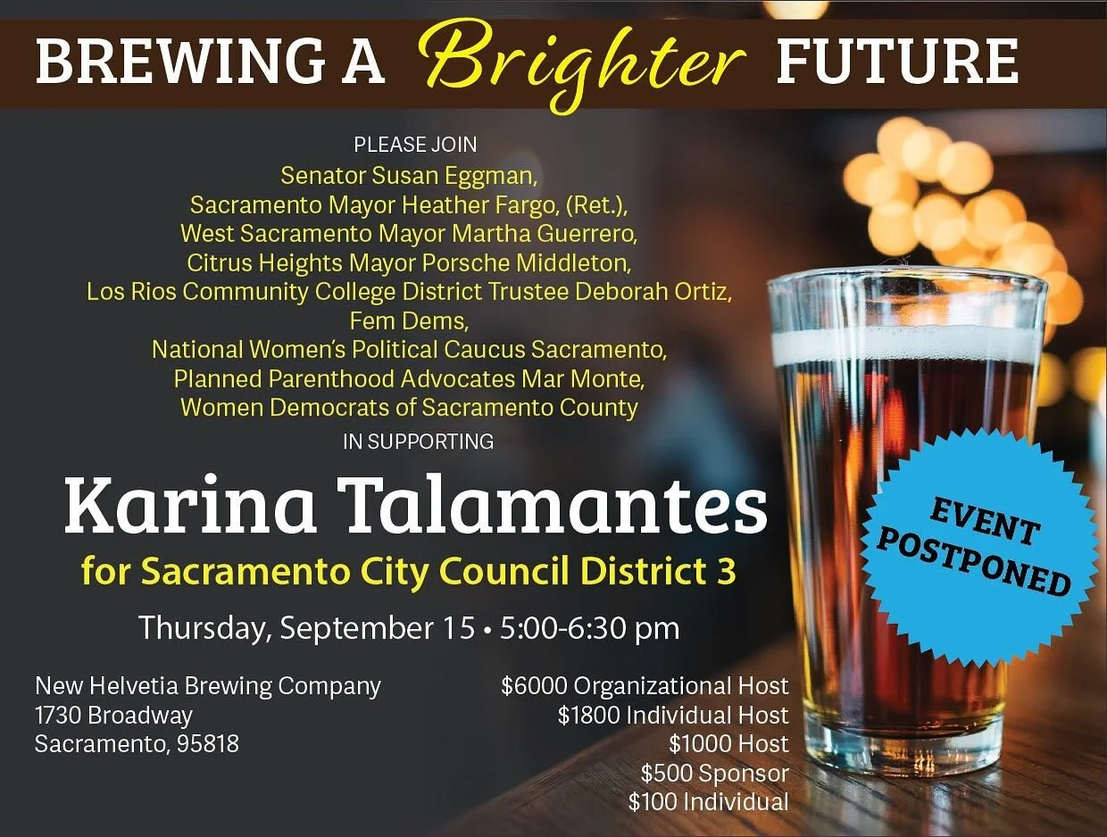 ***CHANGE OF DATE*** 

Team Talamantes supporters we are changing the date of our fundraiser because of this heat wave. We hope everyone can join us once it cools down a bit. Thank you so much for your support!