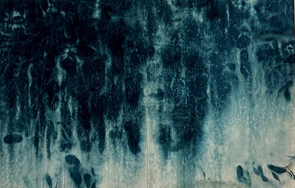 Cenote 26" x 40"