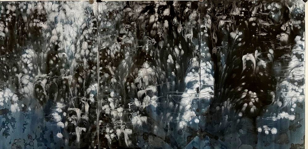 Midnight Snow 40" x 78"