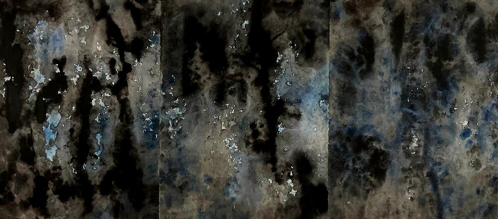 The Beginning 40" x 78 "