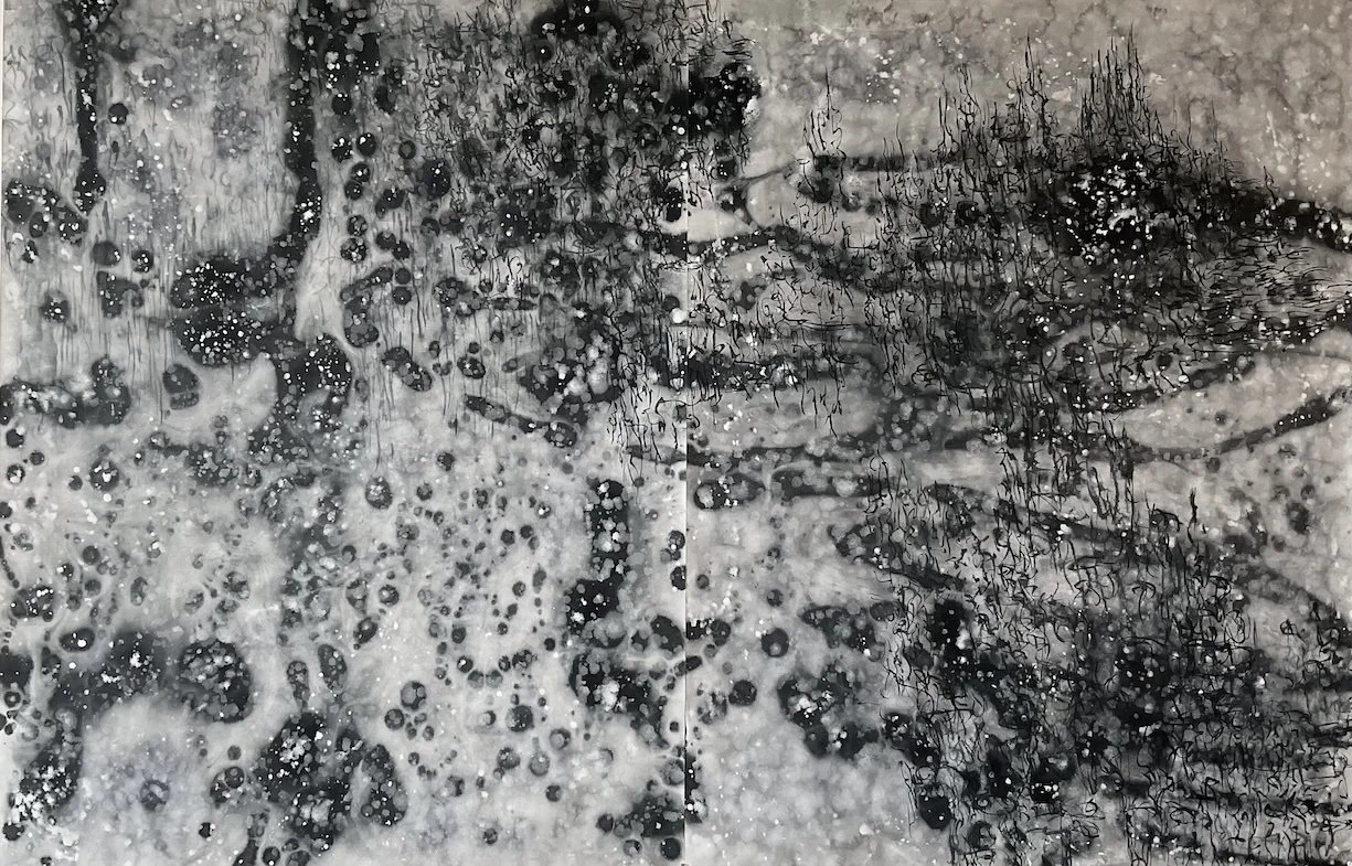 Icy Lake     50"x76"