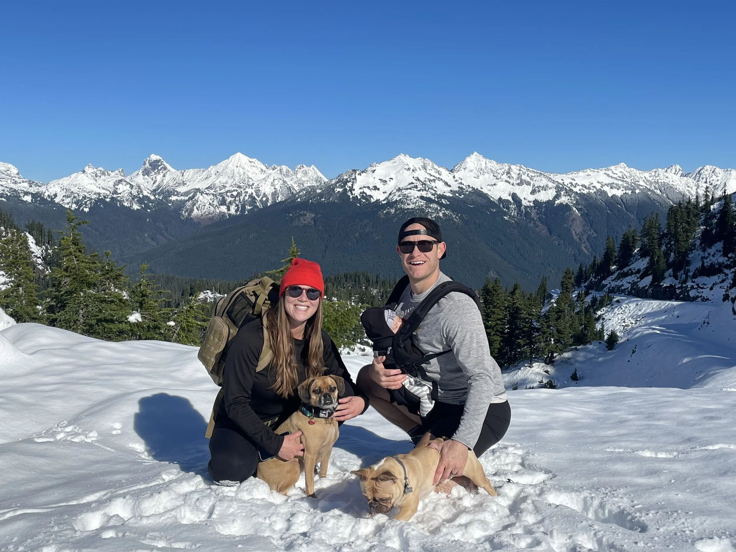 Gribble Family, owners of Grux Construction and Apex Fitness NW in the mountains