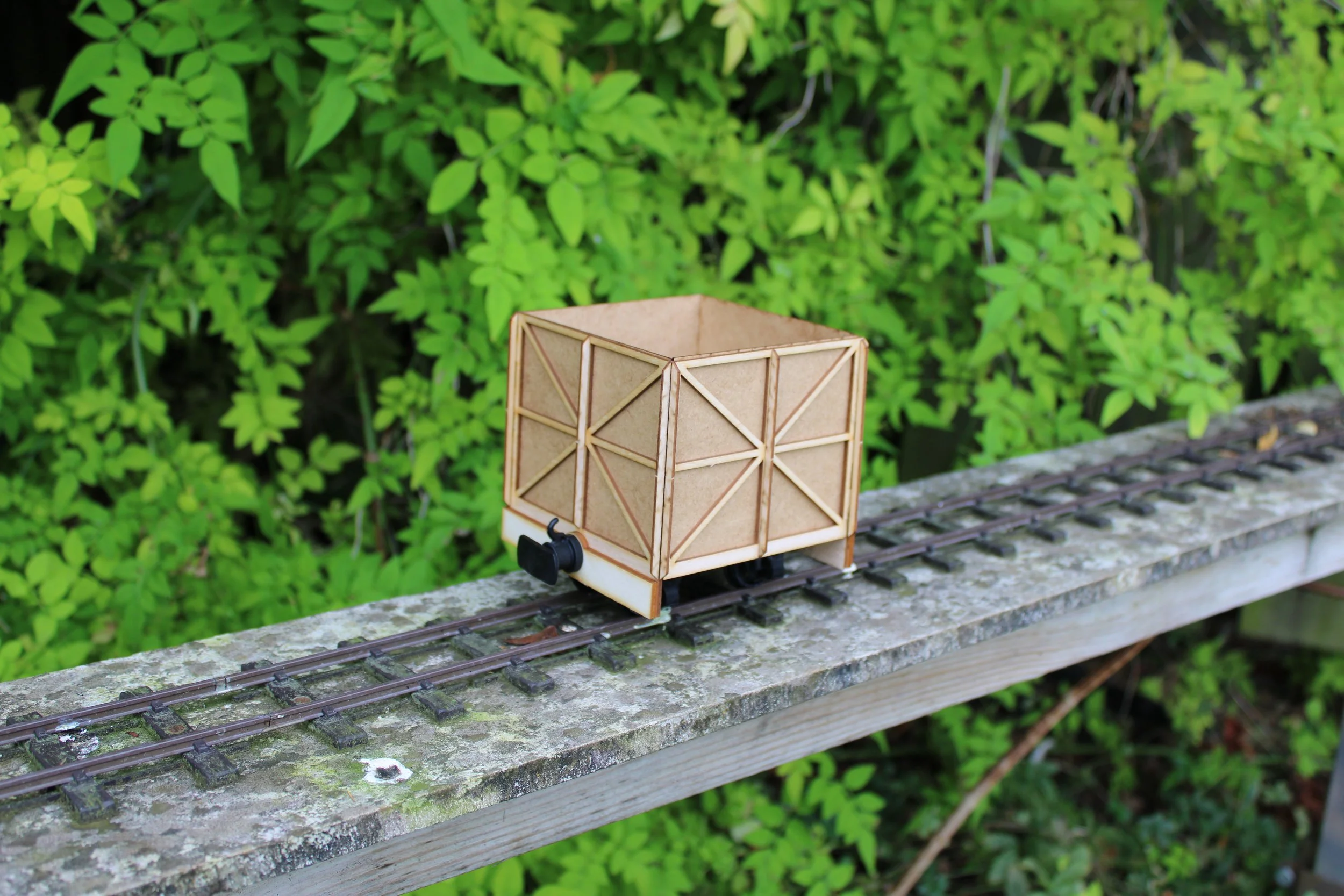 Stubby / Short Sugar Cane - Sold Wagon for Garden Railways, 32 mm & 45 mm