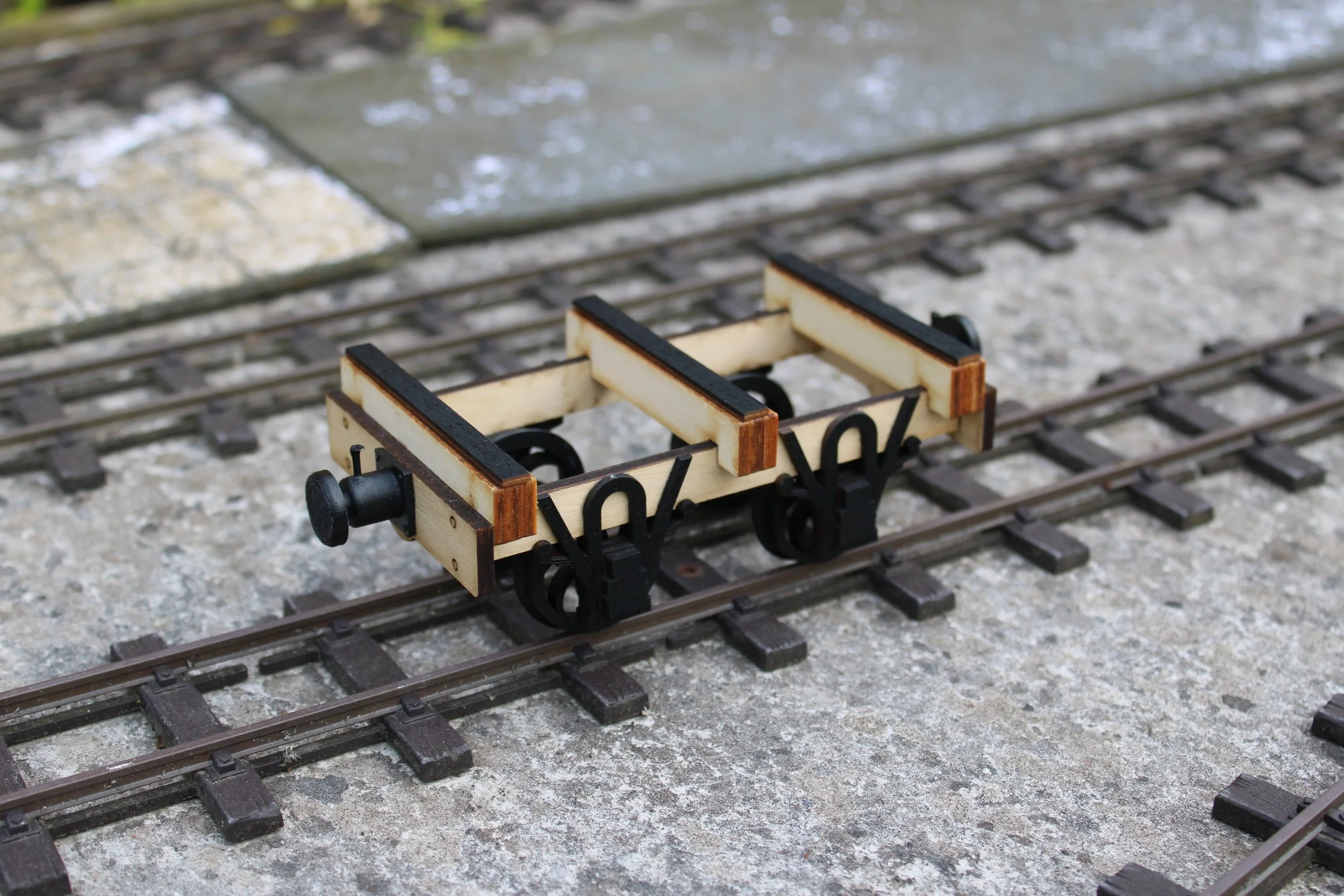 7/8ths Slab Wagon for Garden Railways, 32 mm & 45 mm