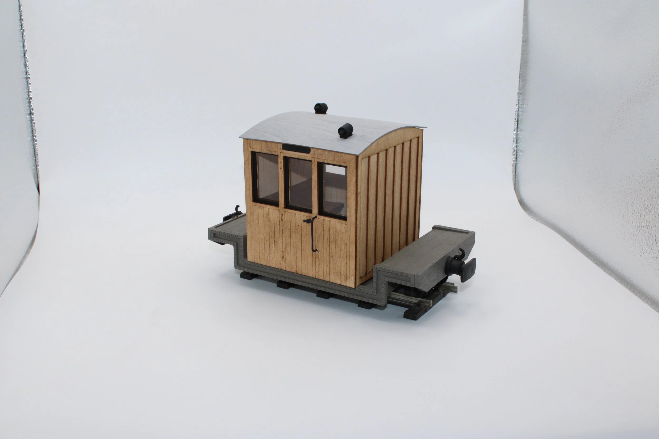 Well Wagon Carriage, Inspired by Dan's Carriage from The Titifield Thunderbolt, for Garden Railways