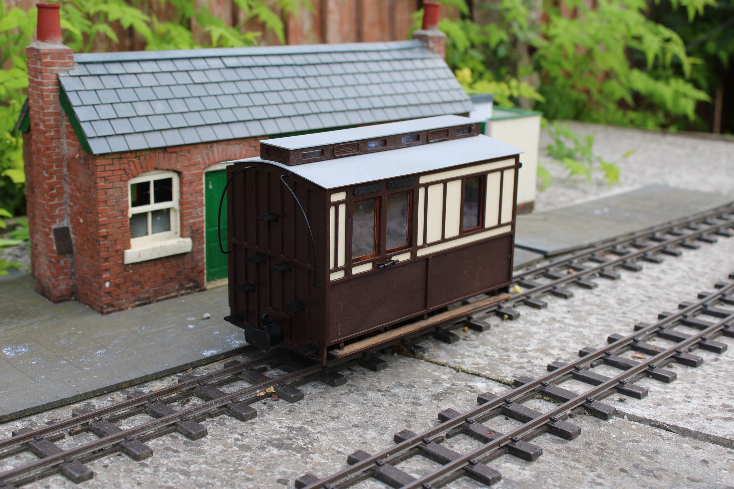 2 Compartment Dean TPO / Parcels / Luggage / Guards / Stores - Clerestory Roof