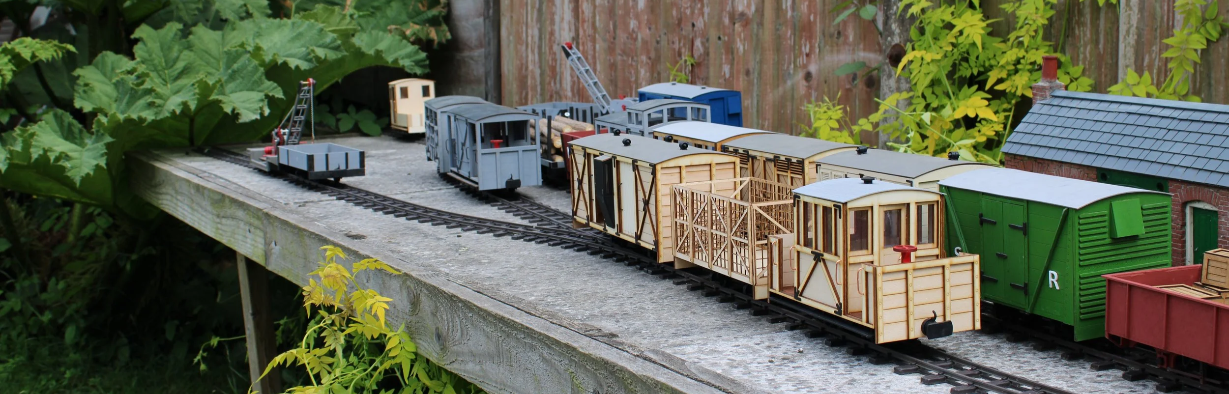 Plateway Models, Mixed Freight for Garden Railways, SM32, GScale, 32 mm & 45 mm