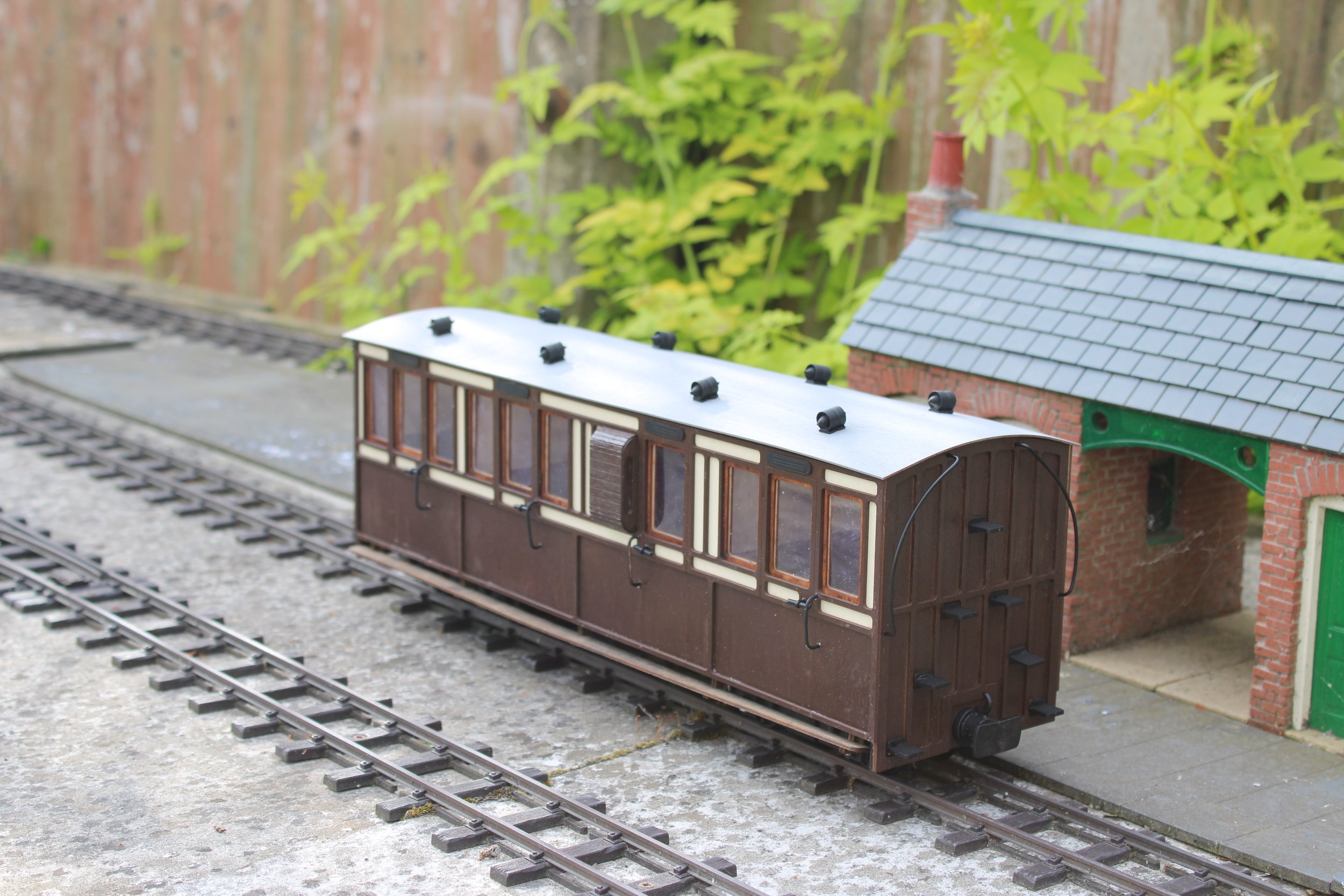 4 Compartment Dean Standard Guards carriage for garden railways, 16 mm and GScale