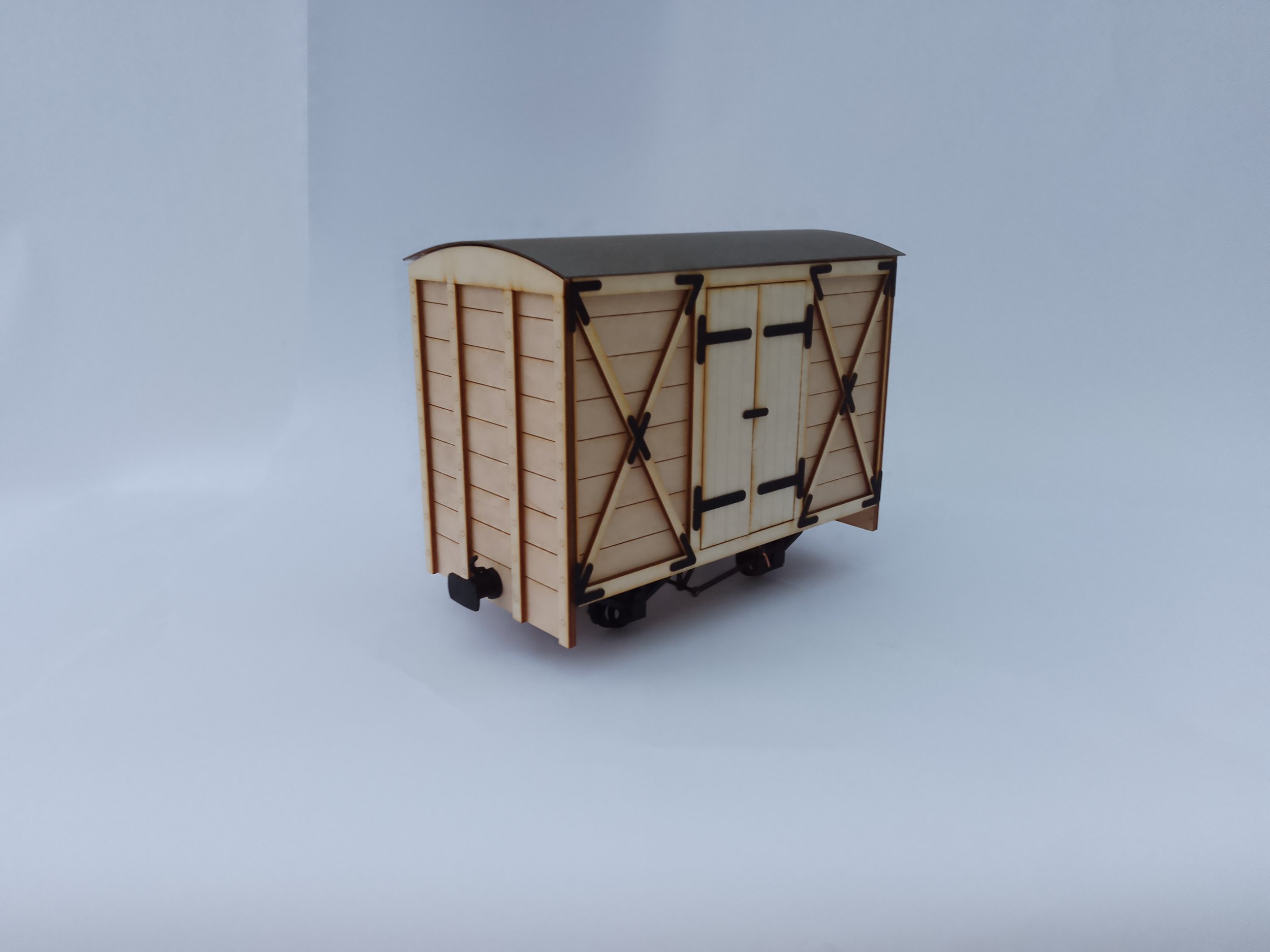 7/8th Scale Box Van for Garden Railways, SM32 and GScale