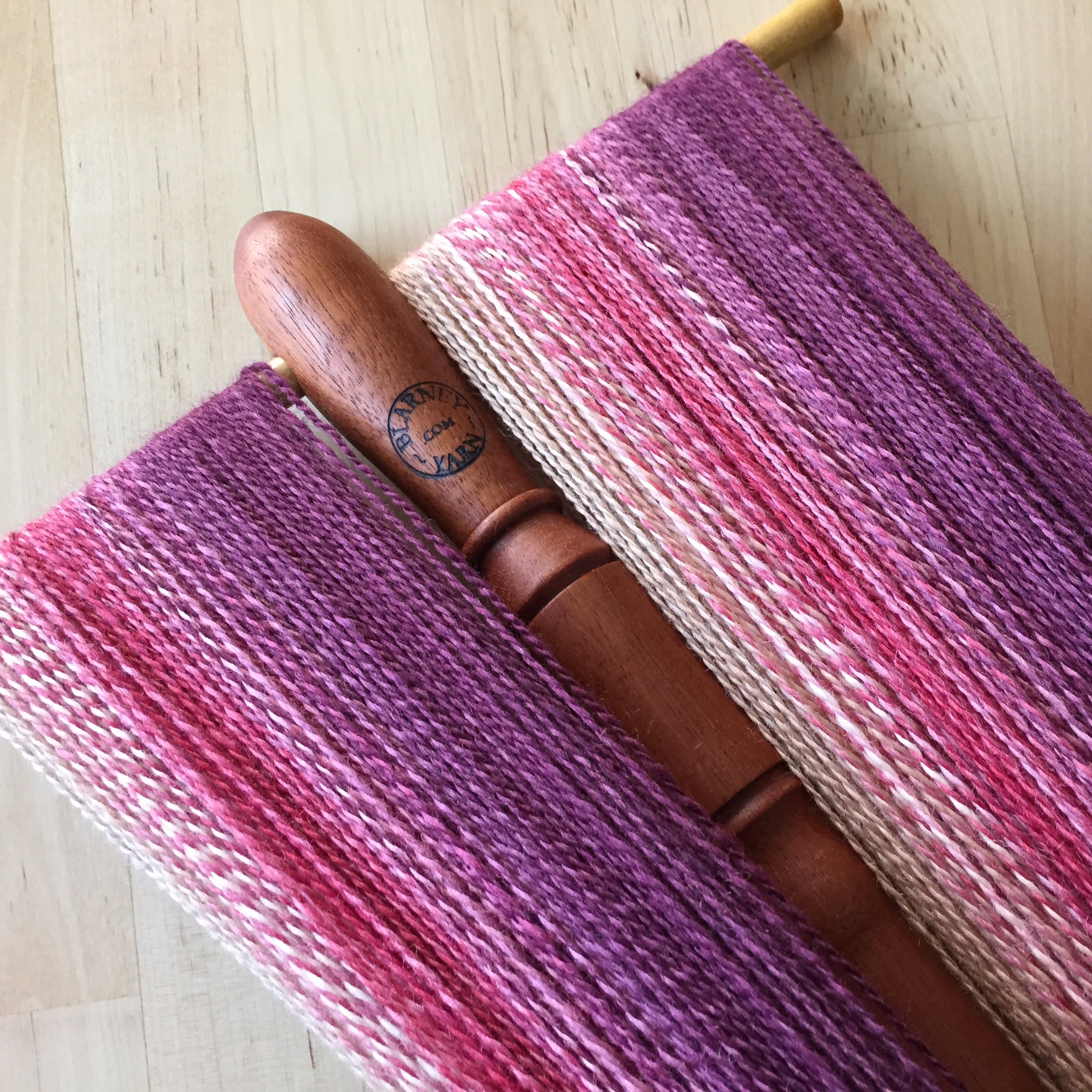 Handspun gradient yarn