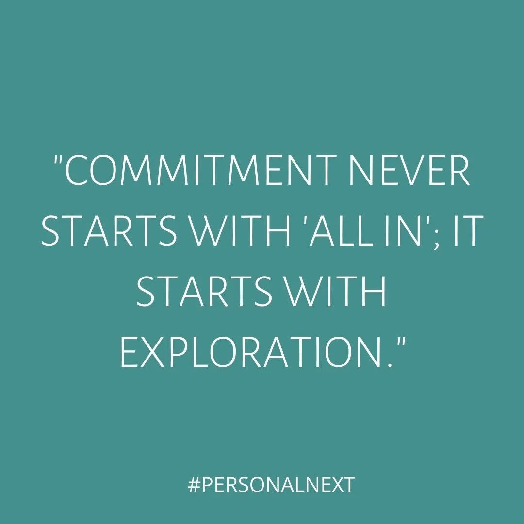 Make a Commitment to Commit 