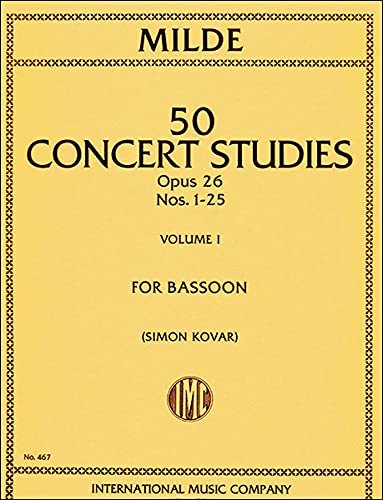 Milde Concert Studies Vol. 1