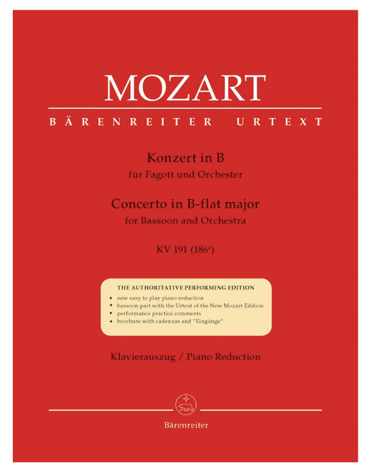 Mozart Bassoon Concerto K191