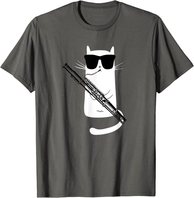 Bassoon Cool Cat Shirt