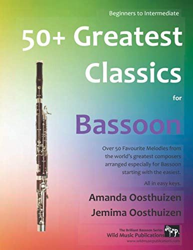 50+ Greatest Classics Sheet Music for Bassoon