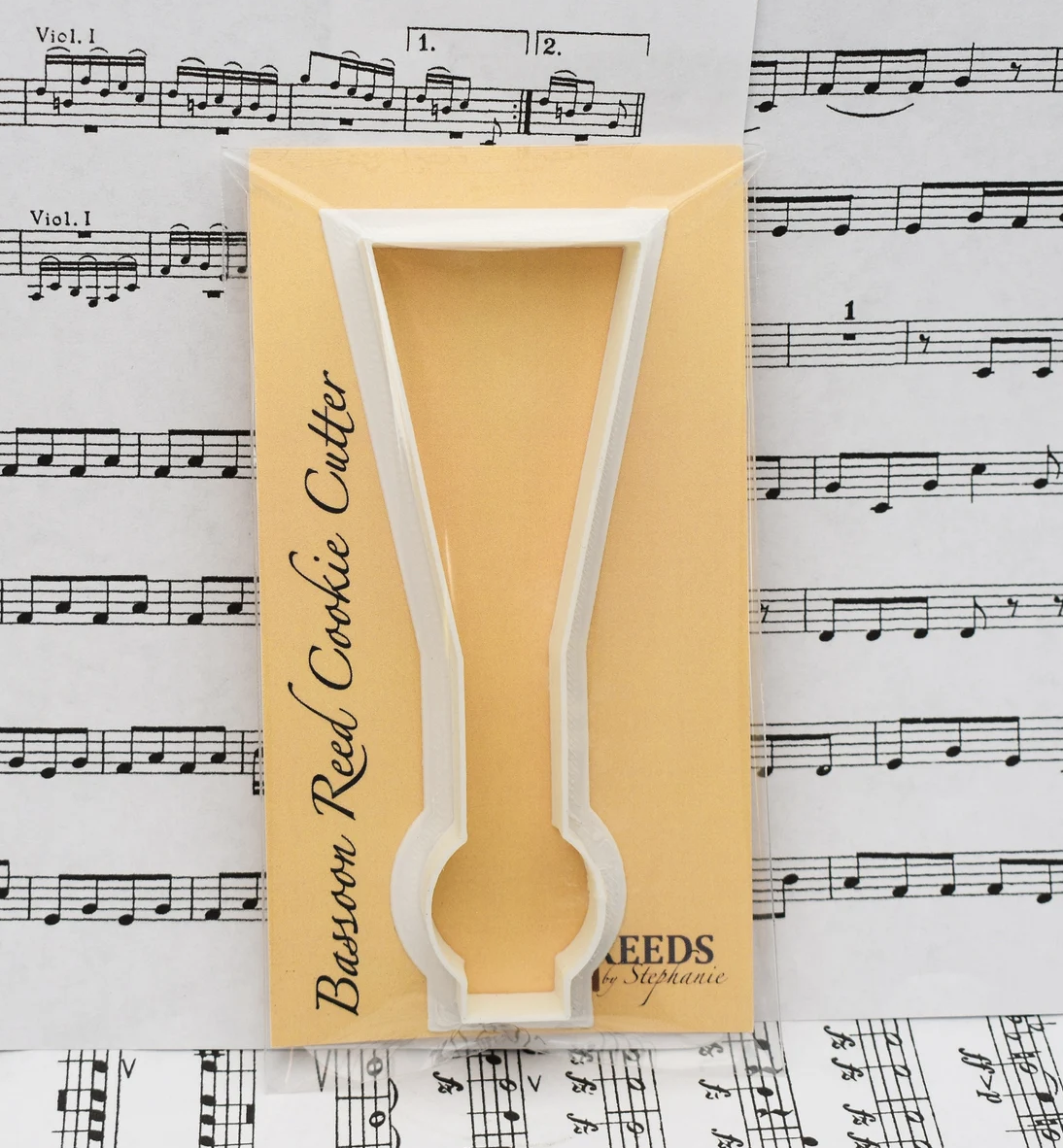 Reeds by Stephanie Bassoon Cookie Cutter