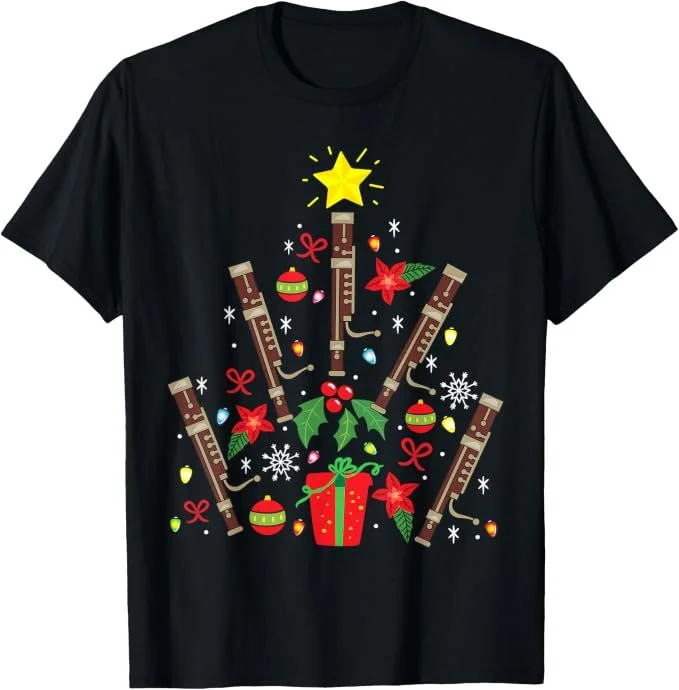 Bassoon Christmas Tree Shirt