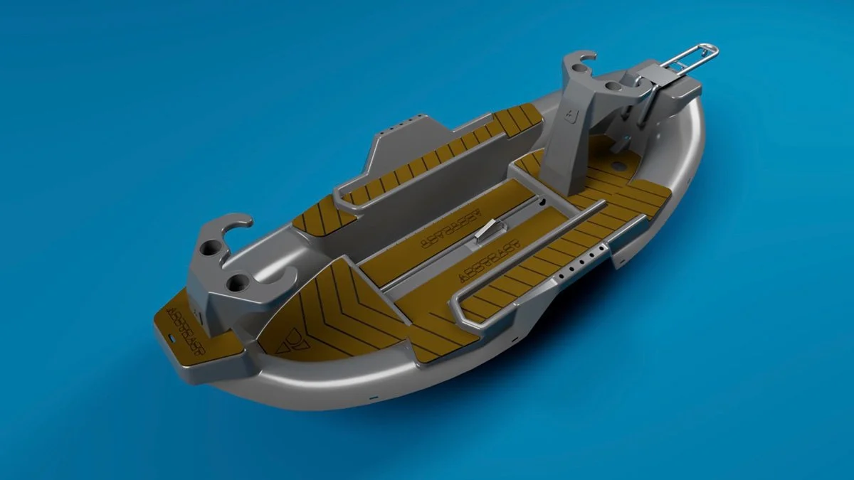 raft Insert with teak floor