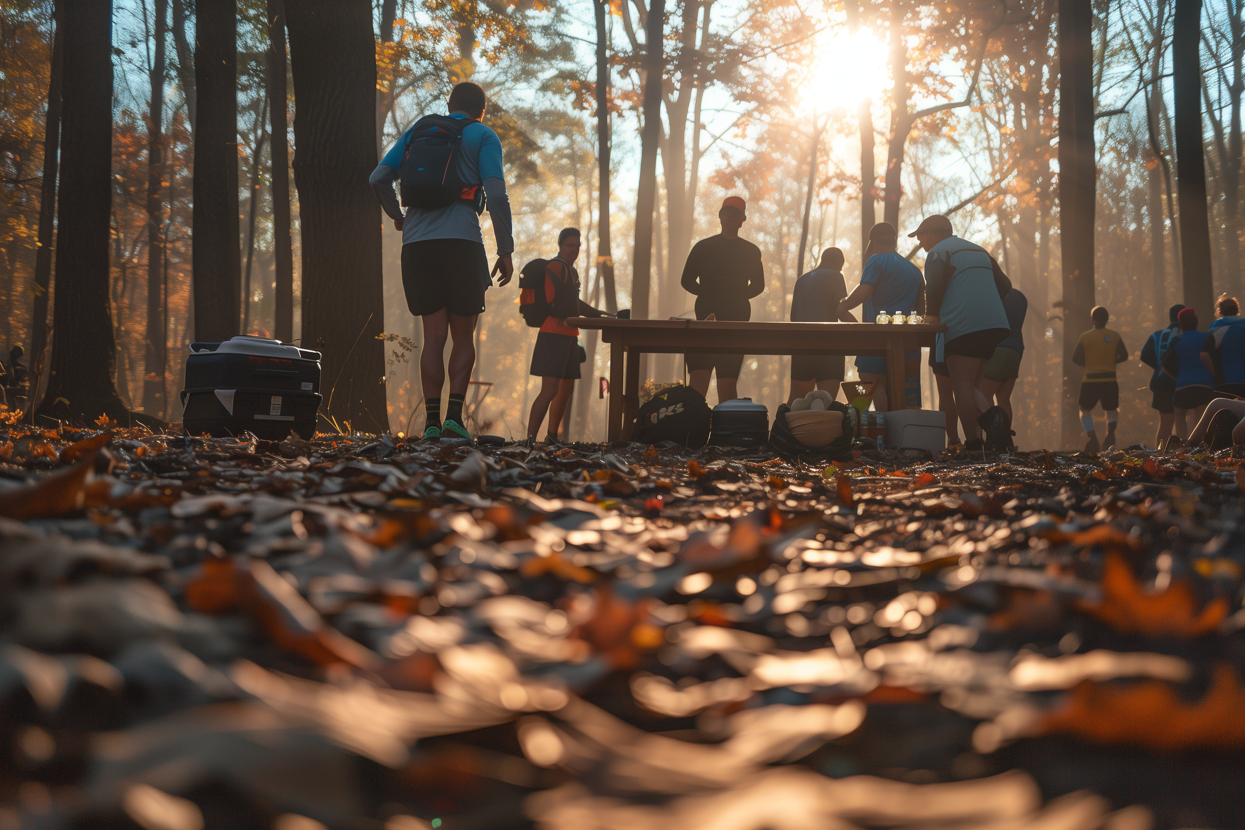 Icebox Drop Bag Area