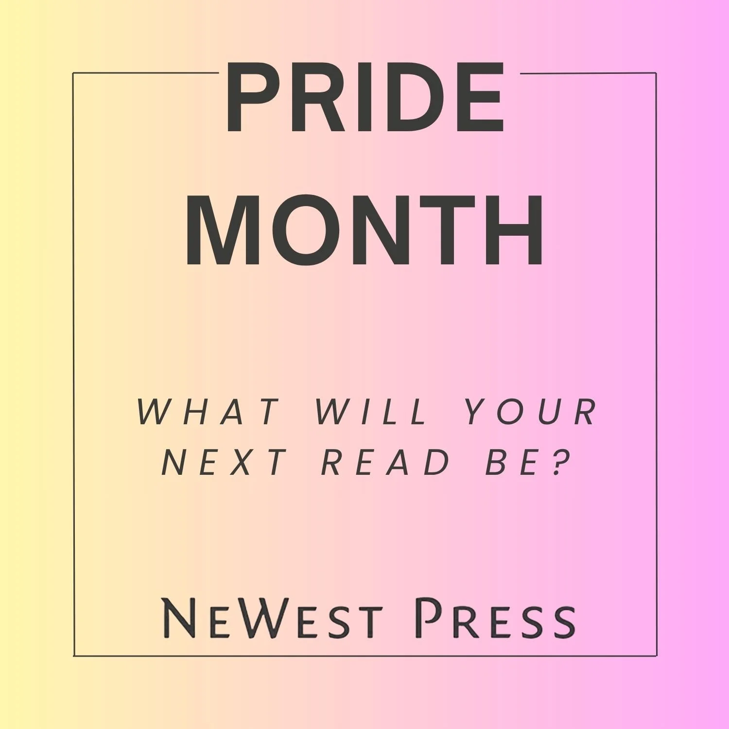 June is Pride Month!
