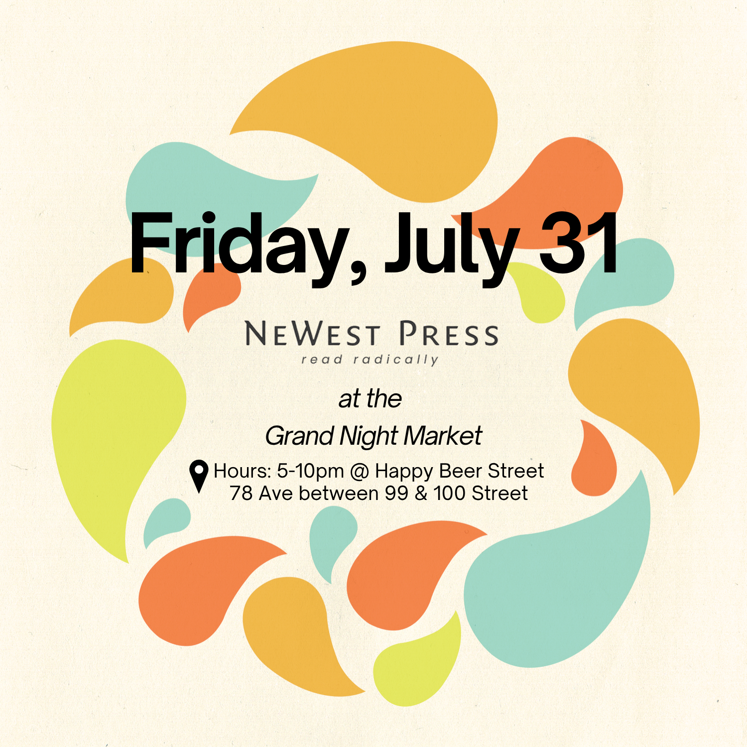 NeWest is at the Grand Night Market