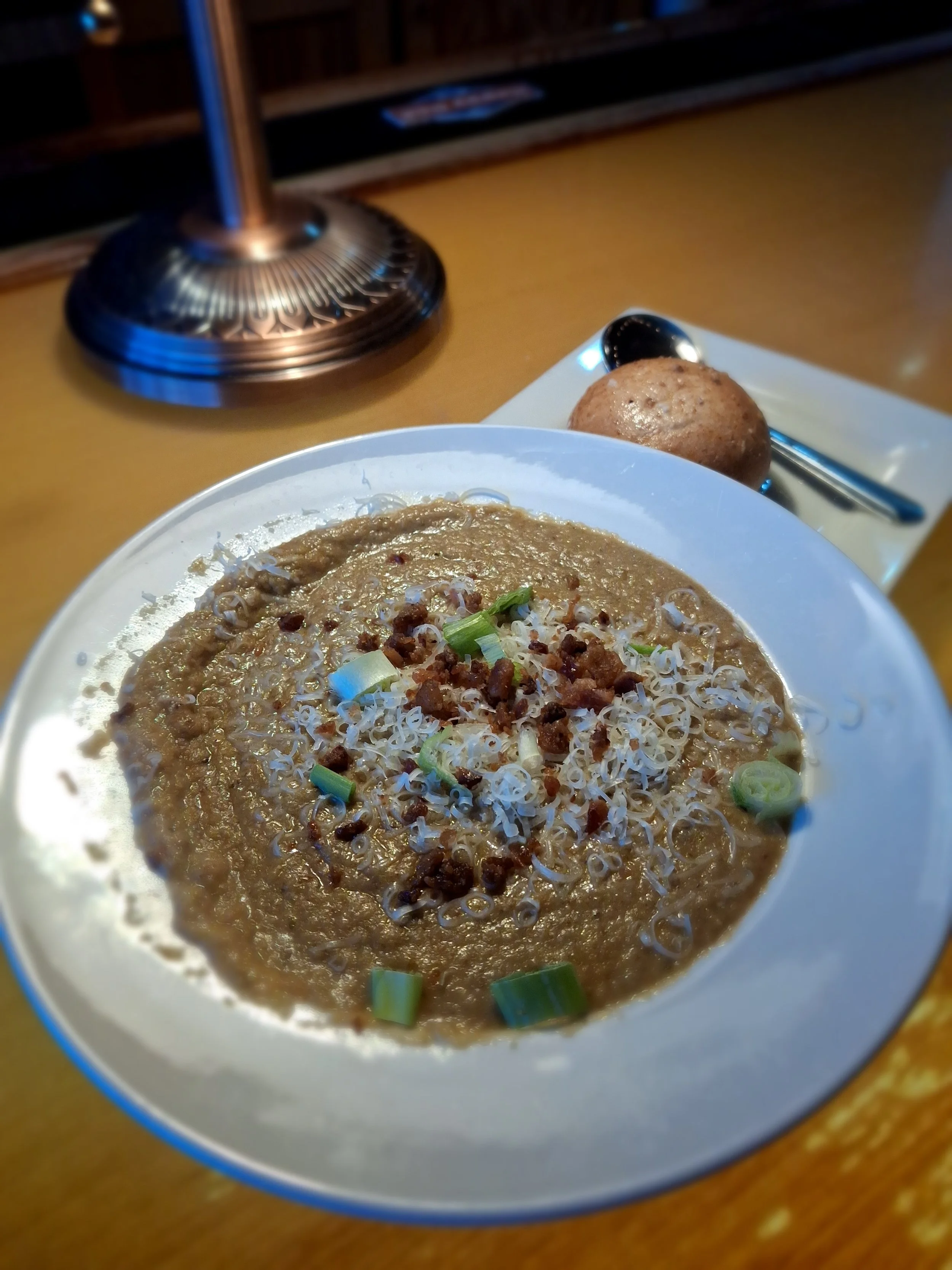 Brussel Sprout Soup
(contains nuts)