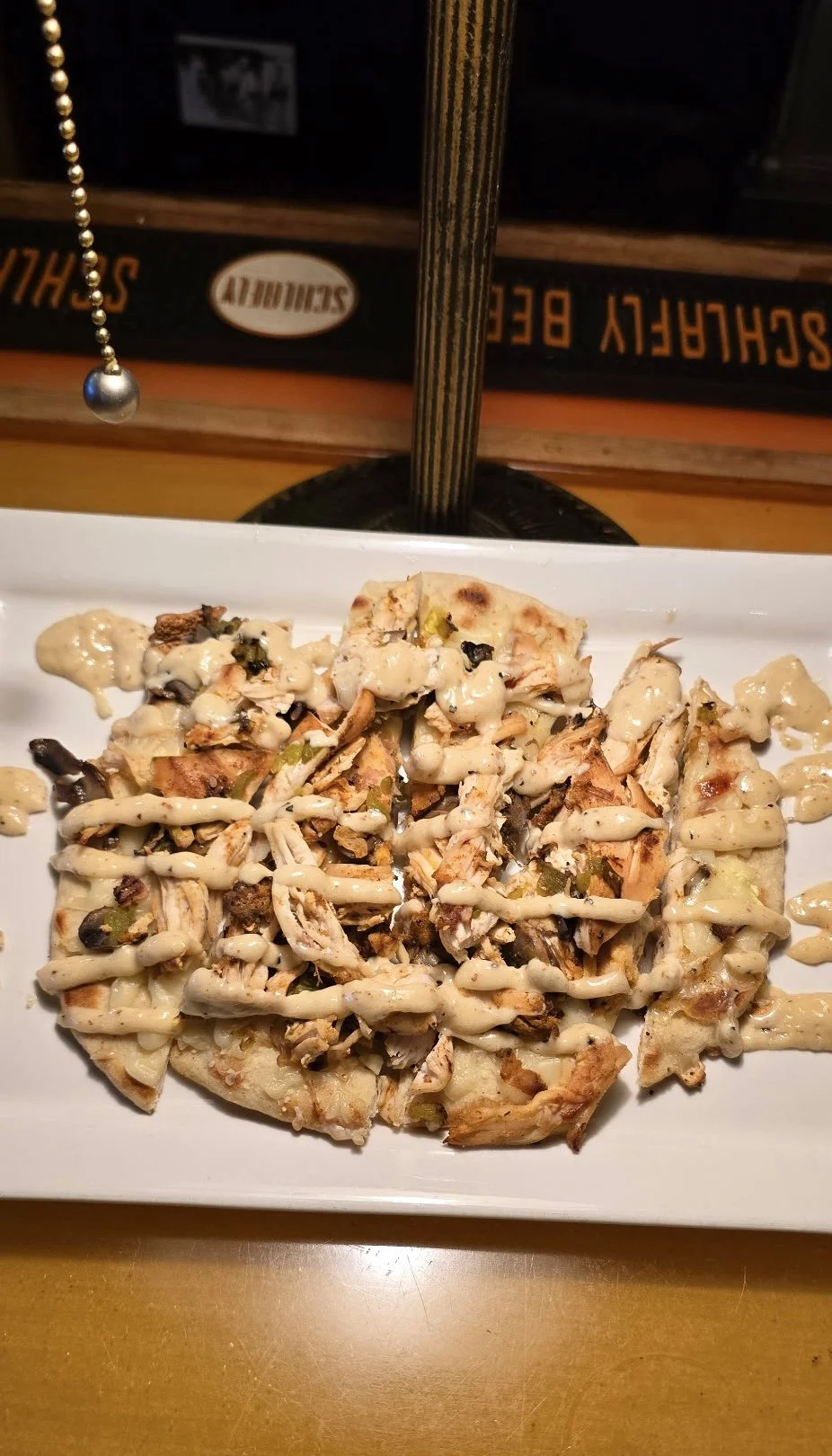 Chicken Philly Flatbread
