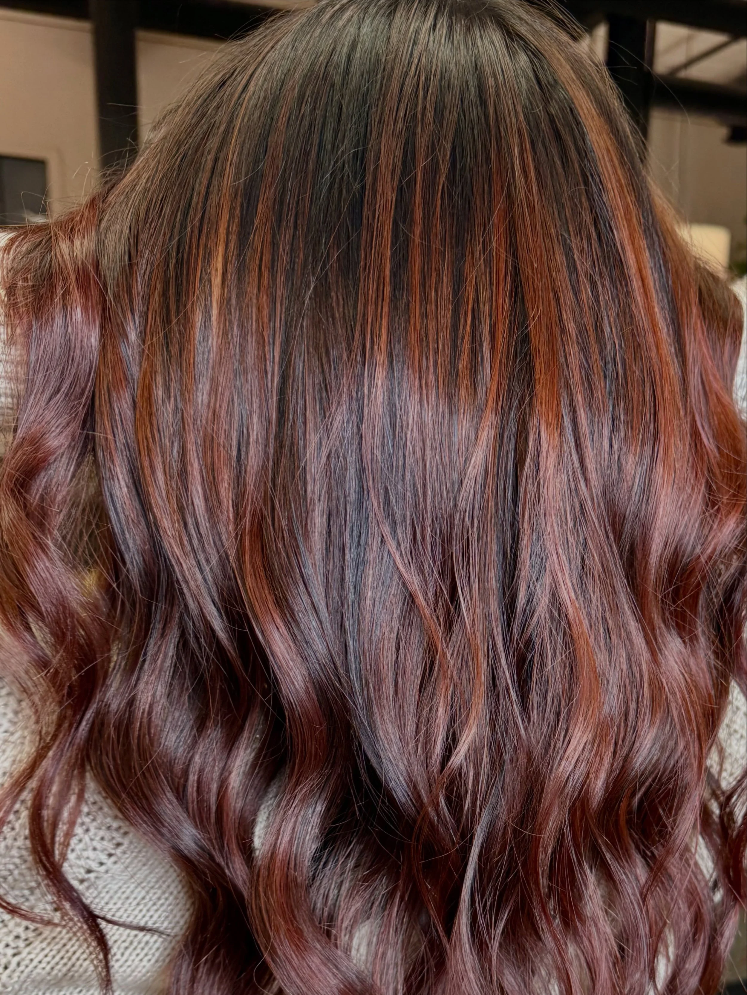 @hair.by_morg is all about the fall energy 🍁✨