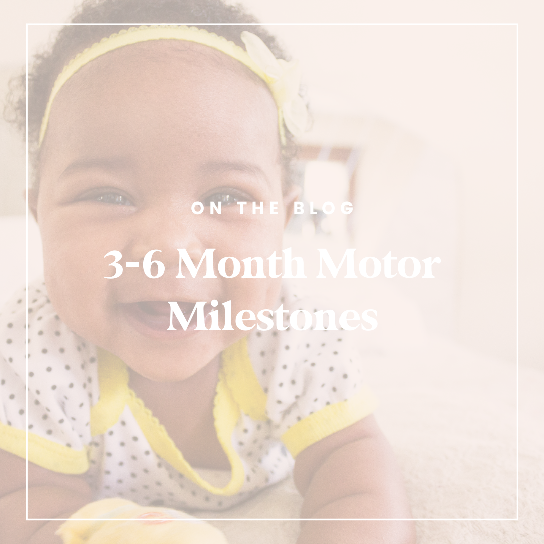 3-6 Month Motor Milestones