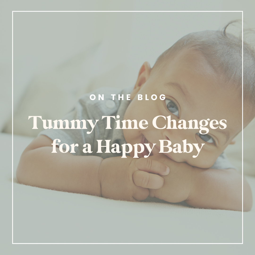 Tummy Time Changes For A Happier Baby