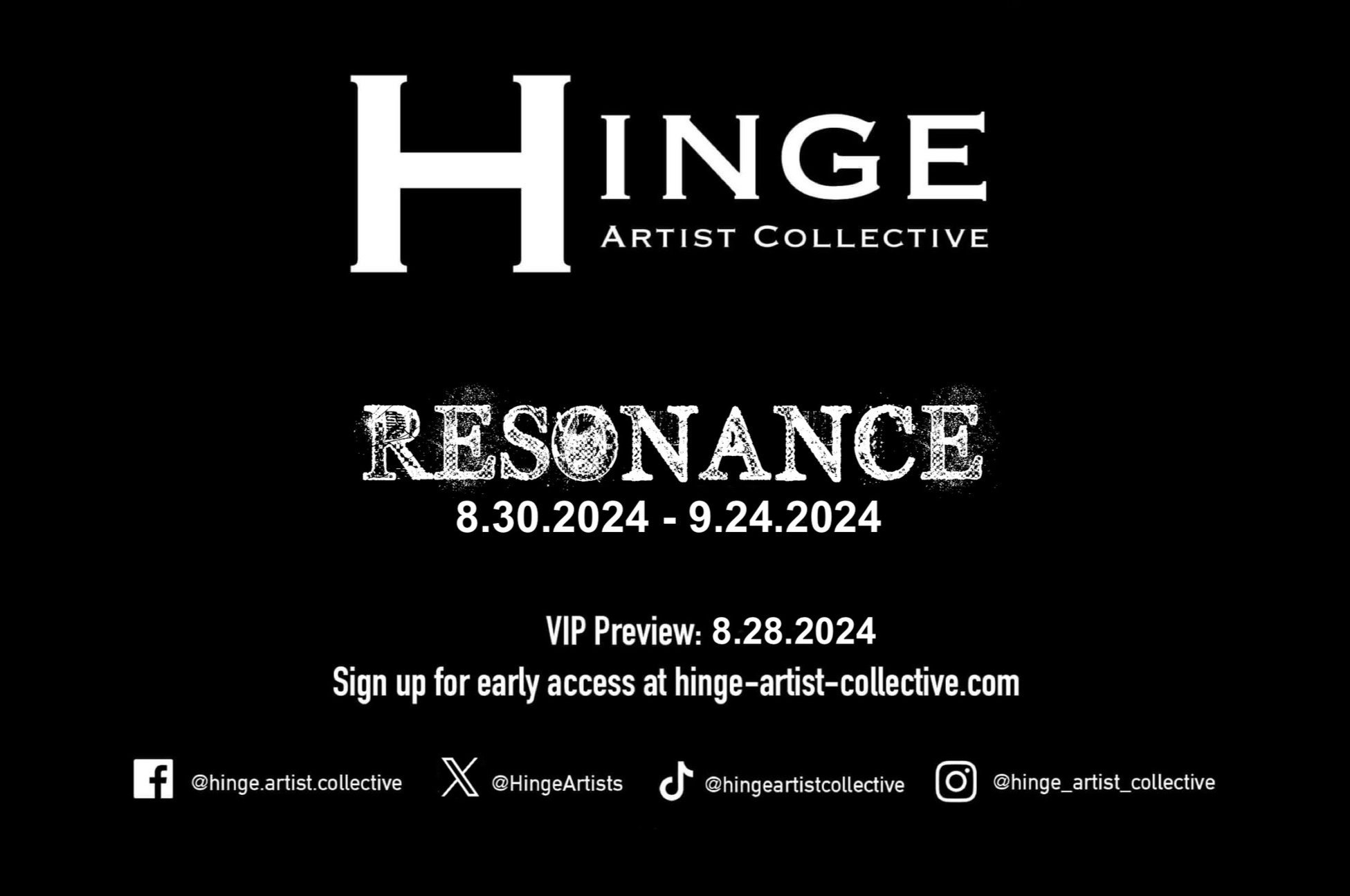 Hinge Artist Collective's Resonance