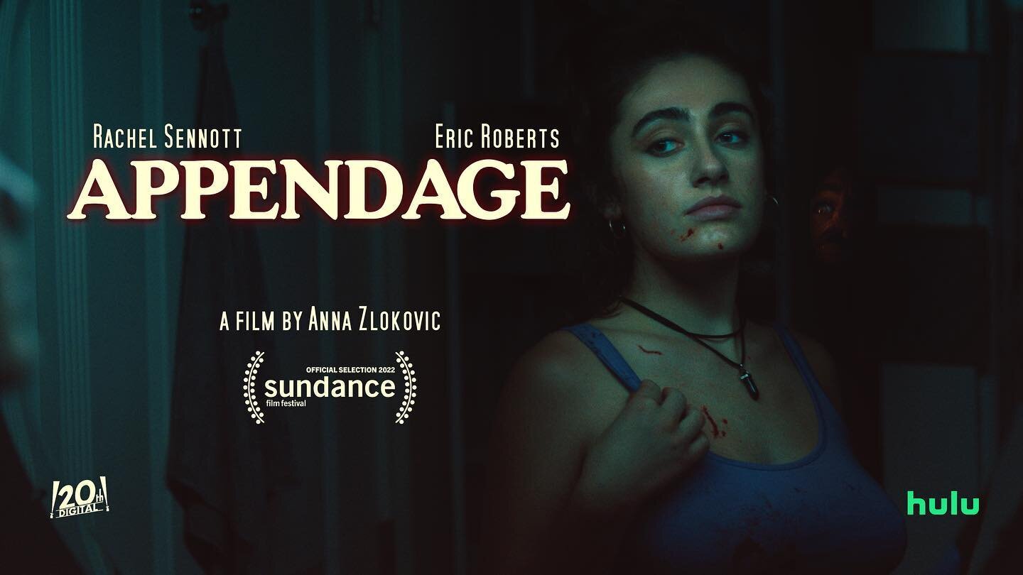 We are pretty dang excited to announce that our short film Appendage will be screening in the Midnight Shorts category at Sundance 2022!! @sundanceorg

Starring @treaclychild and featuring @ericrobertsactor

@20thdigital @jennacavelle @soopisgoodfood