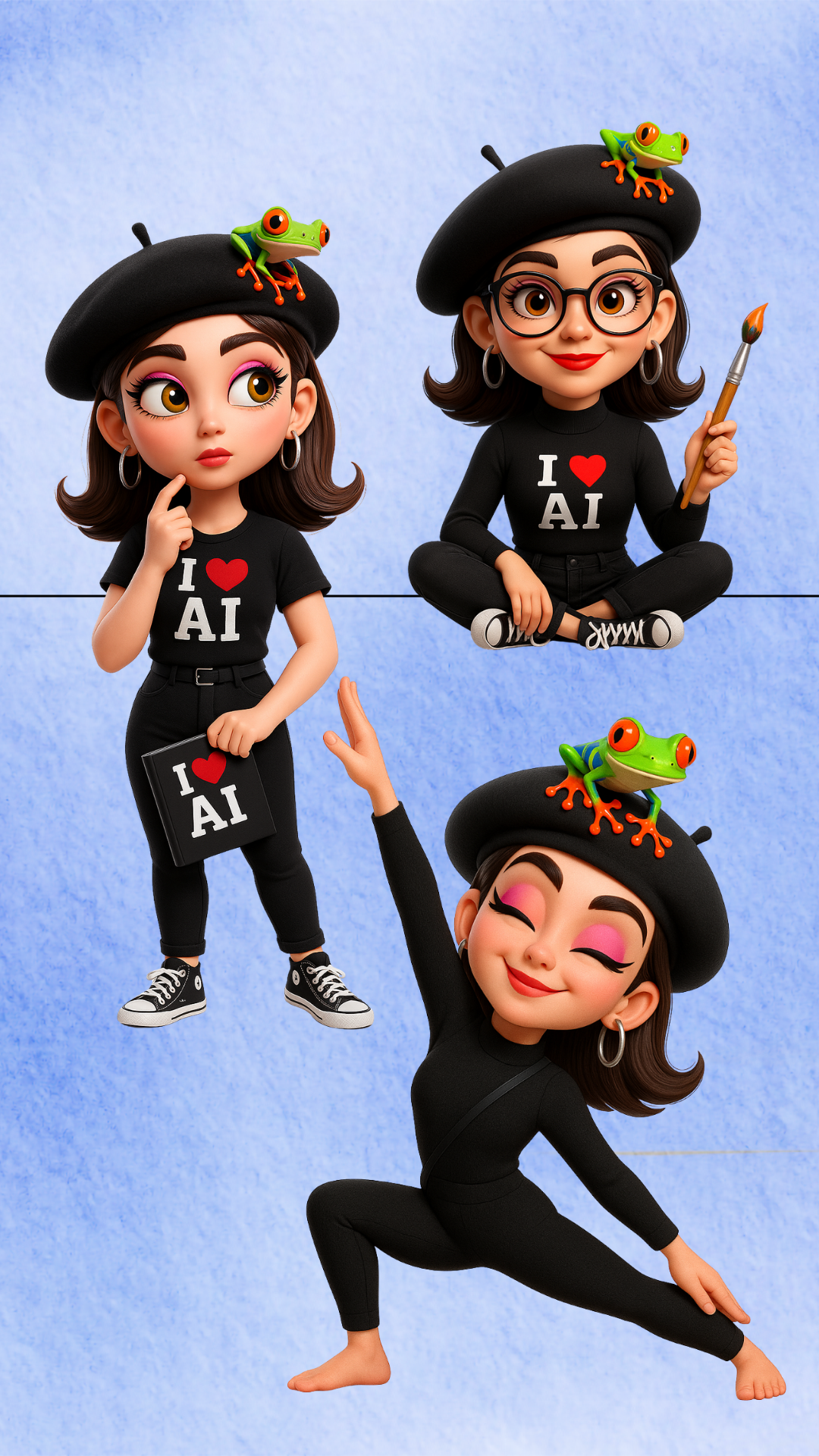 Scalable Brand Consistency: Developed a repeatable prompt framework to preserve character integrity, tonal cohesion, and visual continuity at scale.