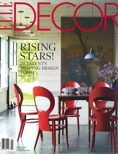 Elle Decor, March 2012 Cover story featuring Richard McGeehan's country house