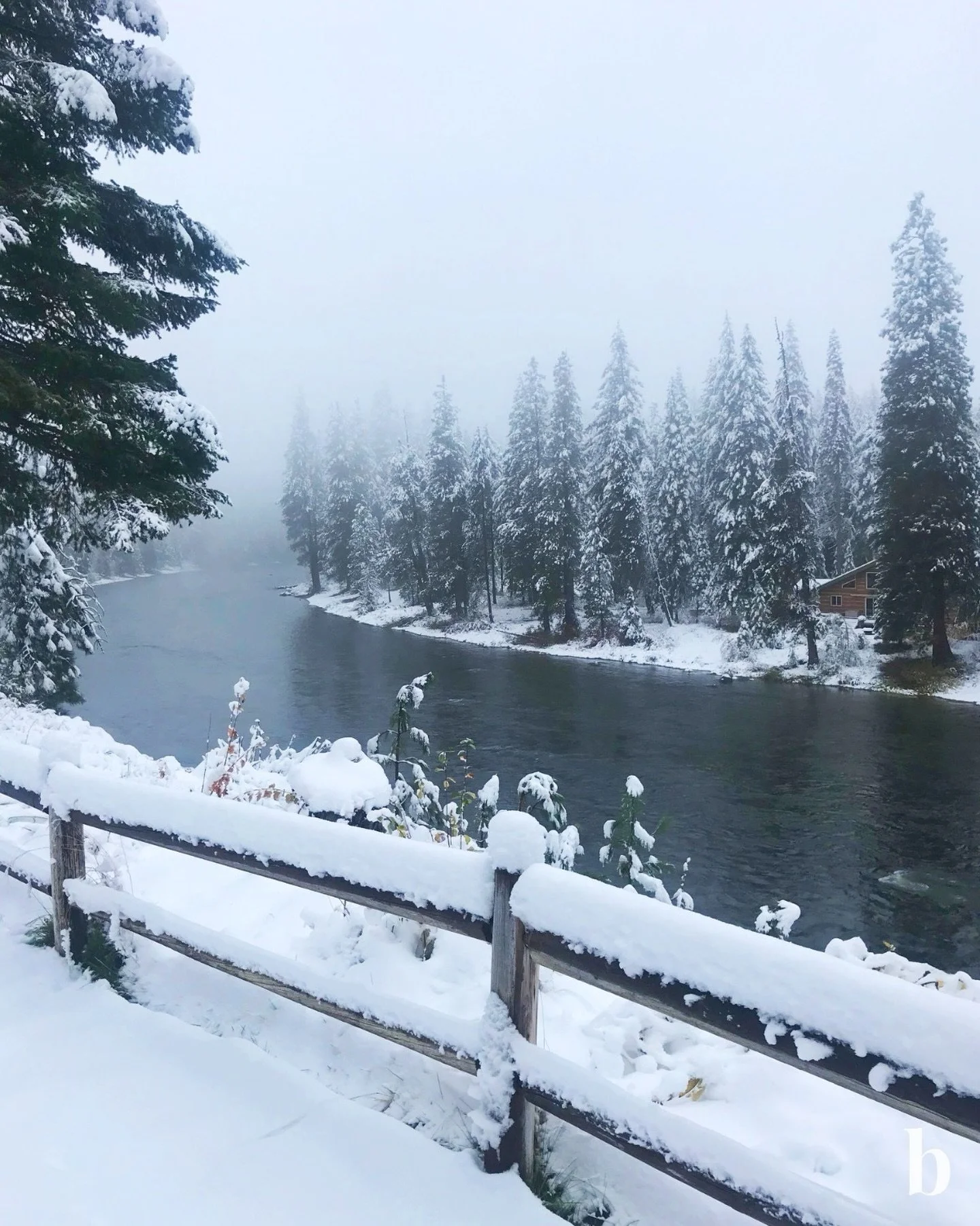 A &ldquo;light dusting&rdquo; of snow today&hellip; and spring officially arrives next week. ❄️🌸

#snowday #pnw #winter #badgleyhomes