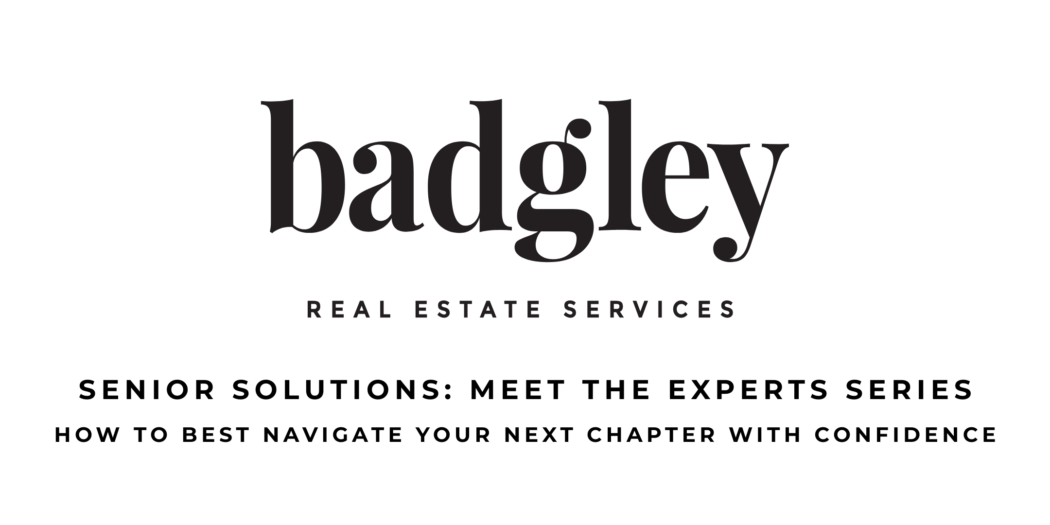 Senior Solutions: Meet the Experts Series 