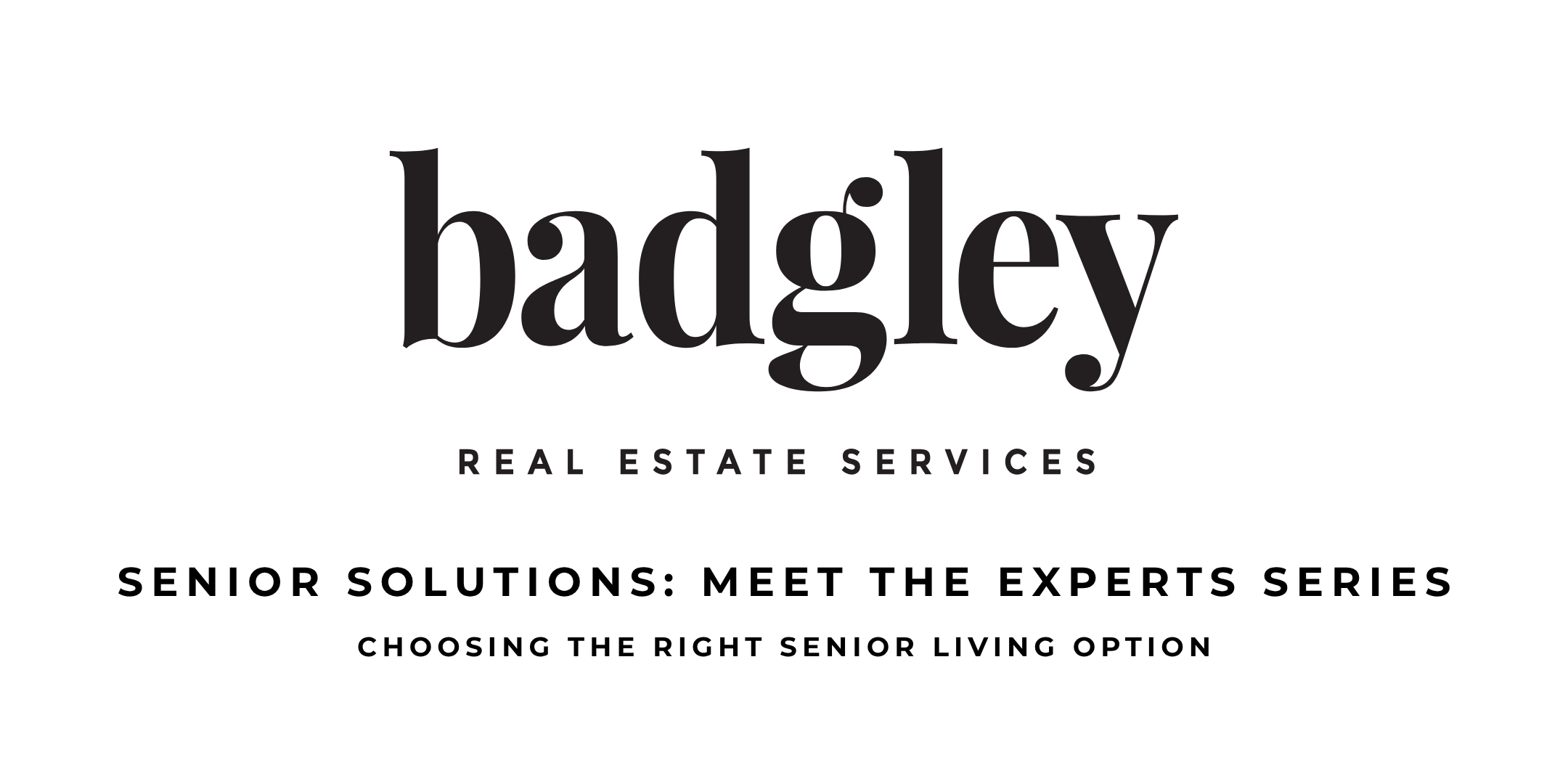 Senior Solutions: Meet the Experts Series | Senior Living Options