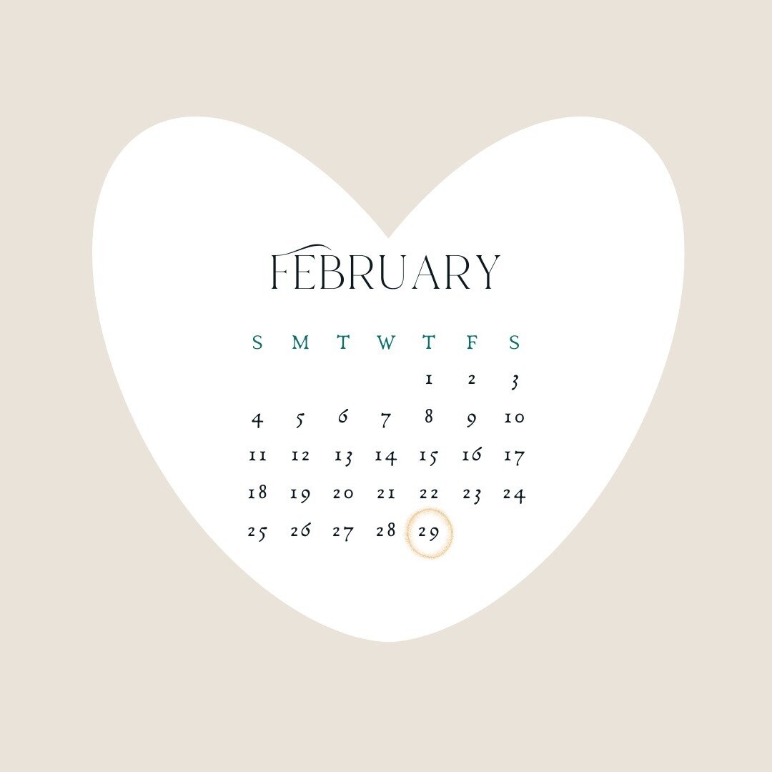 It's a leap year!

Every four years we are granted an extra day. How do you plan to take advantage of this extra day?
.
.
.
#wowlashandbrowstudio #riverbank #california #centralvalley #stanislaus #209 #beautysalon #beautybar #riverbankbeautysalon #20