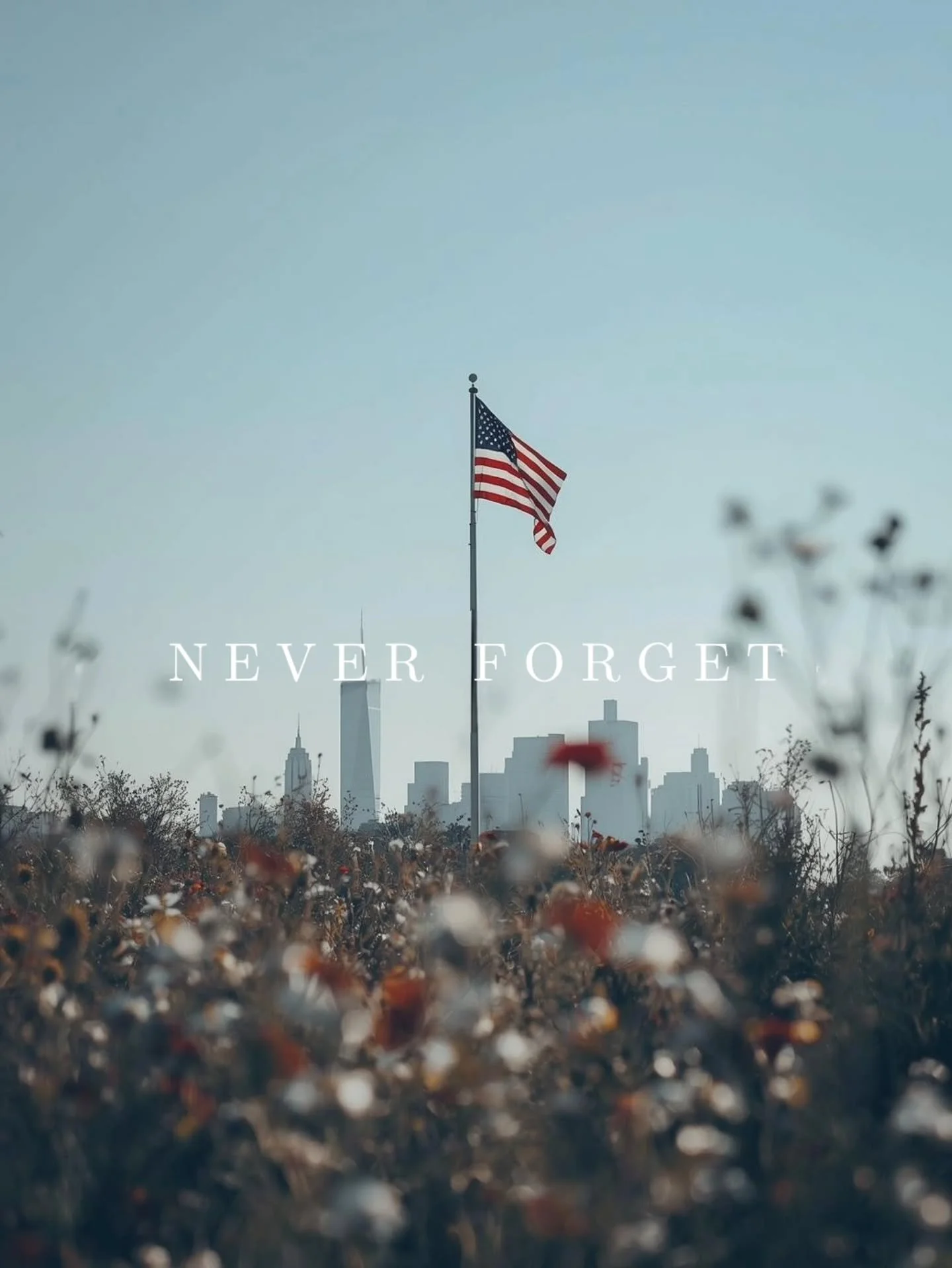Today, we pause to remember September 11, 2001. A dark and somber day when so many lives were lost, yet in all that darkness, our country came together.

I'll never forget that morning. I was three weeks into my senior year of high school, just getti