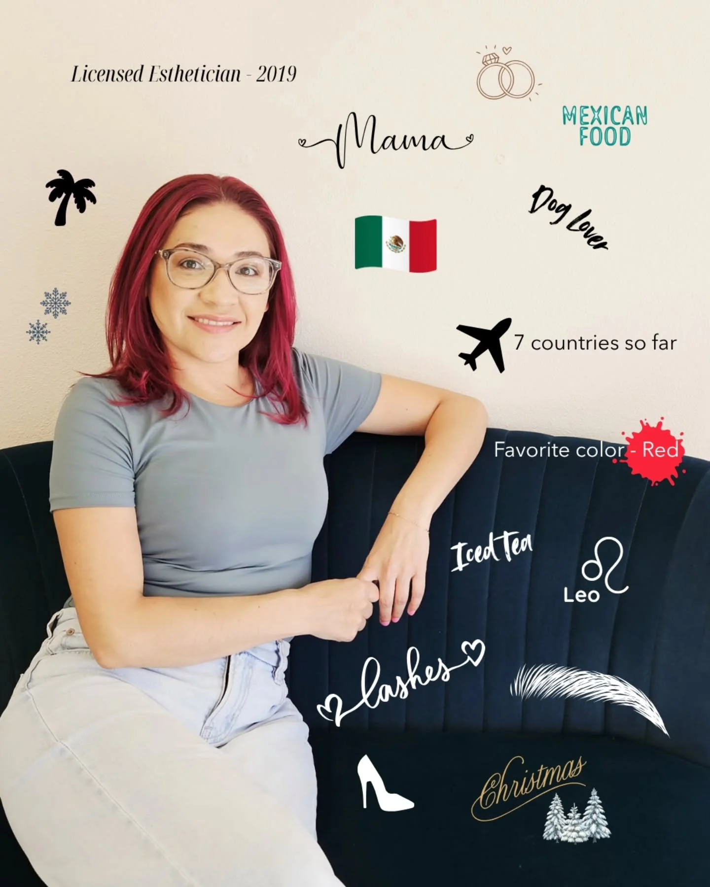 It's been a while, so I thought it was time for a little reintroduction ✨️

For those who are new here (and my amazing regulars who have been with me since the beginning!), I'm Elizabeth.

I've been a licensed esthetician since 2019, and I specialize