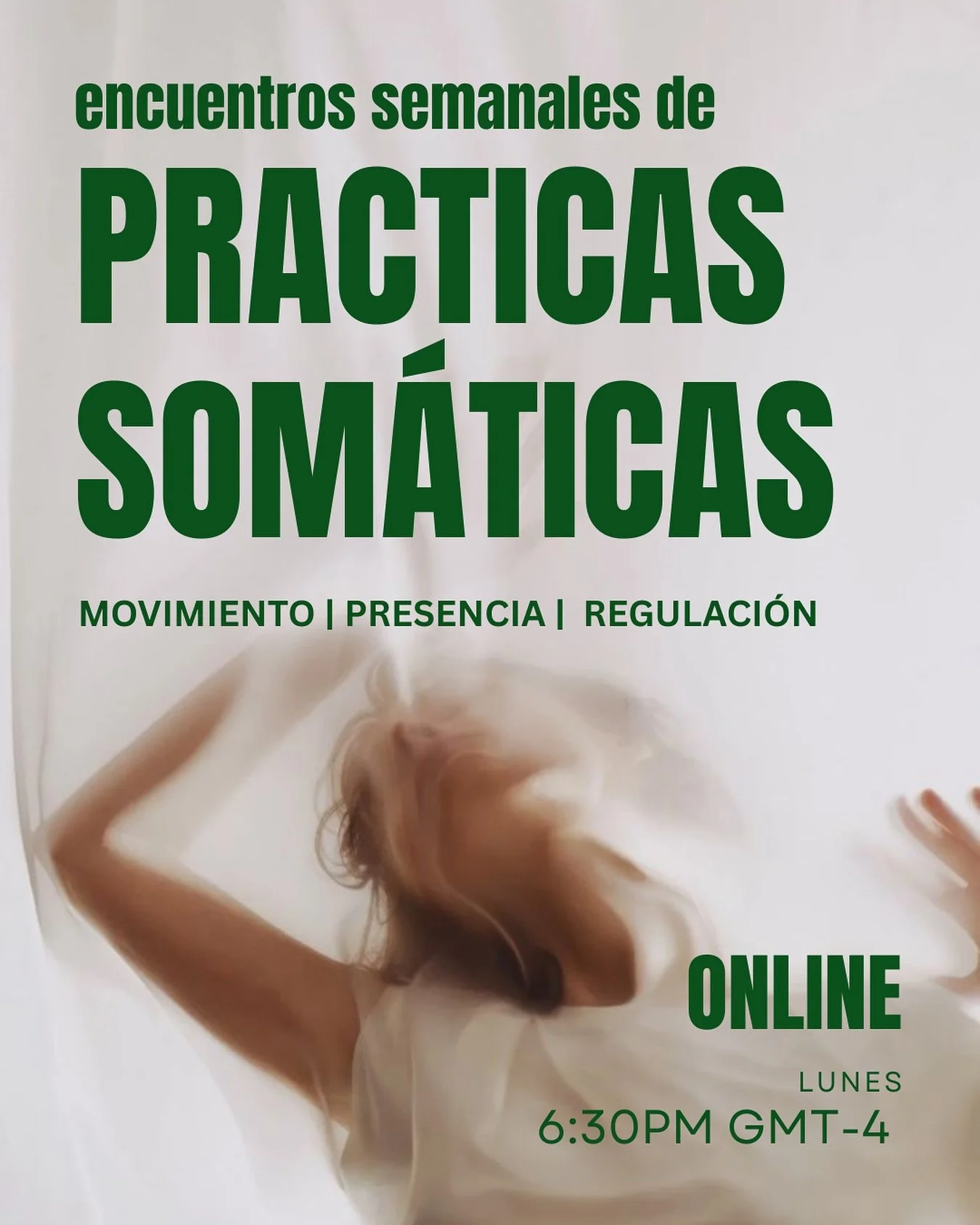 En septiembre retomamos los encuentros semanales de Pr&aacute;cticas Som&aacute;ticas ⚡️

Estos encuentros son una invitaci&oacute;n a volver al cuerpo a trav&eacute;s de una suave combinaci&oacute;n de movimiento consciente, respiraci&oacute;n y med