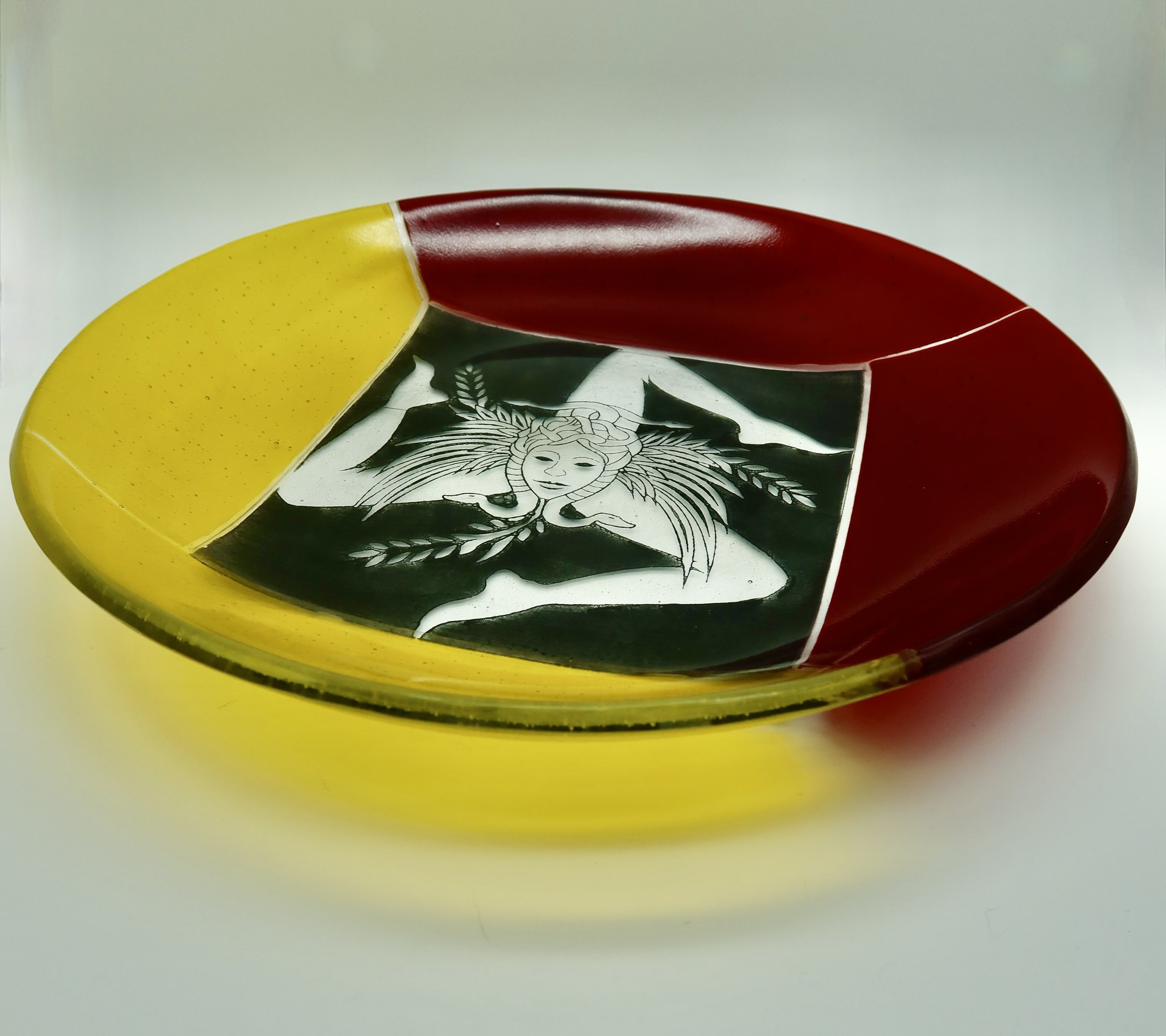 The flag of Sicily
