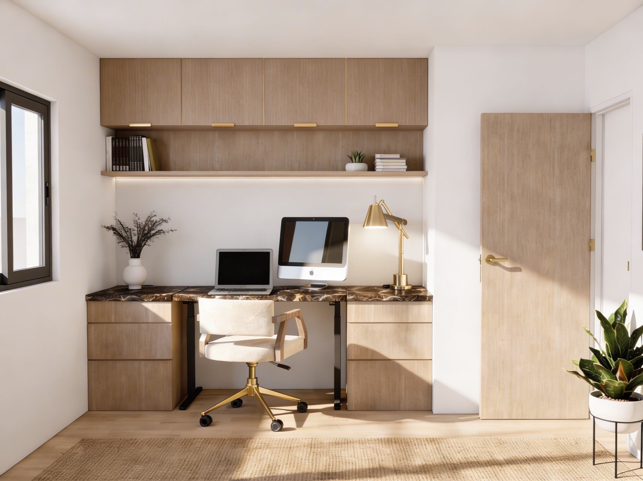 HOME OFFICE | Realistic Visualization| Design by Mojave Lu