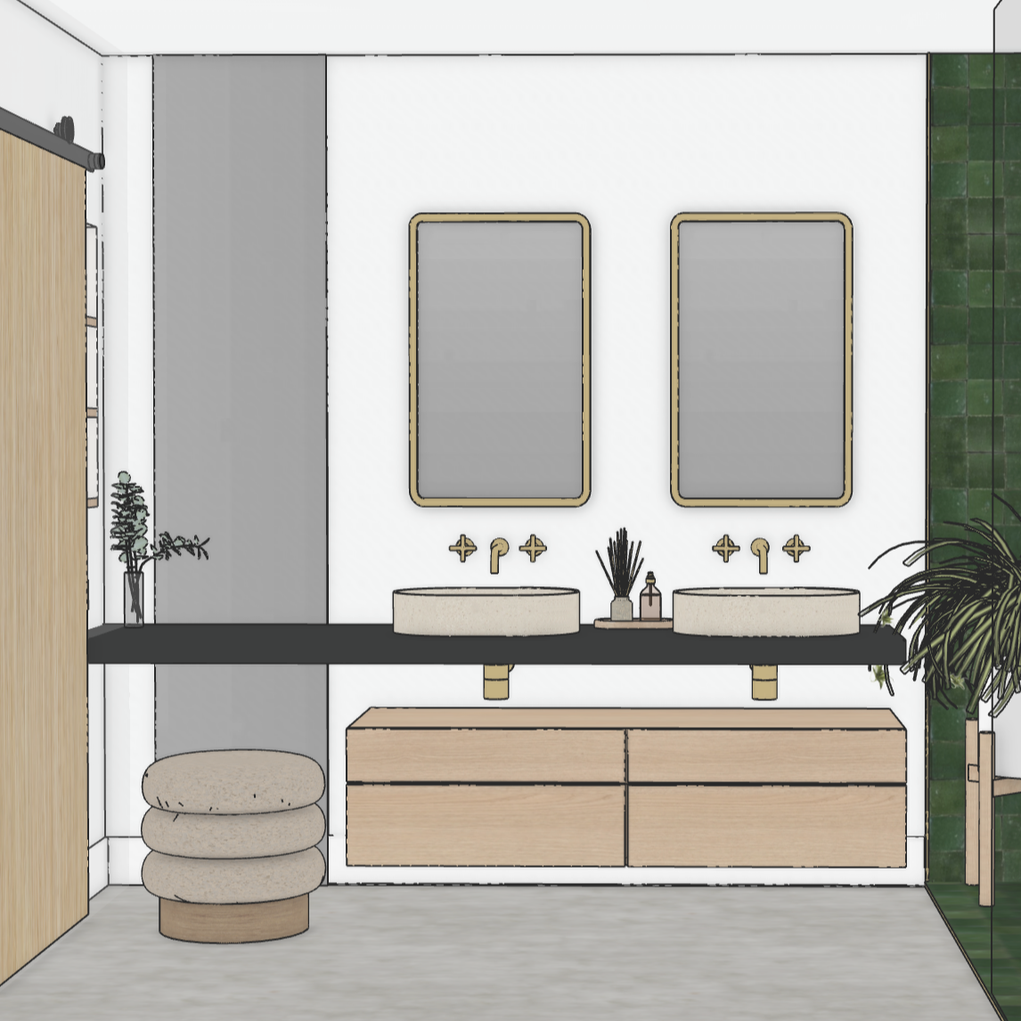 EINSTEIN RESIDENCE | 3D Model | Design by Mojave Lu