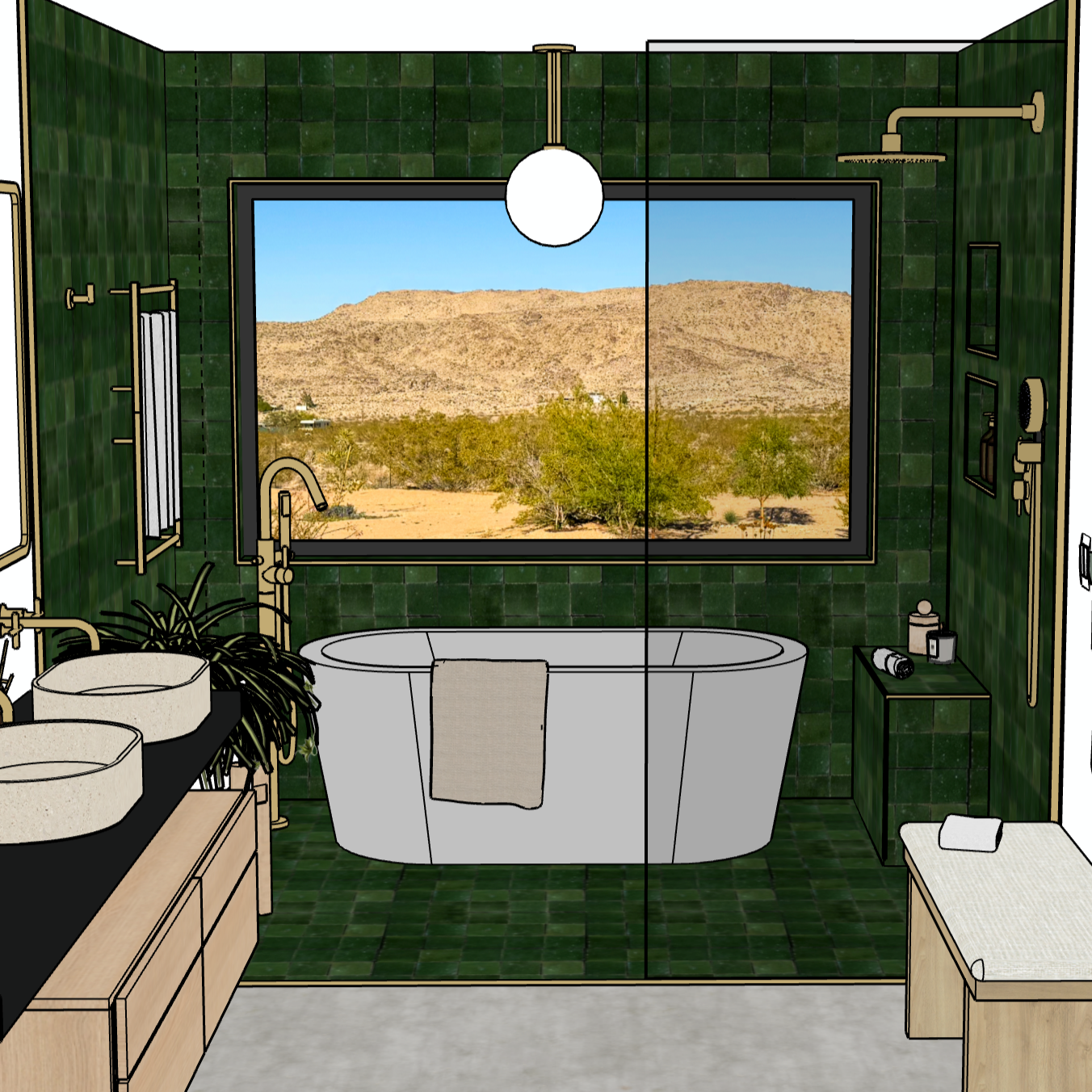 EINSTEIN RESIDENCE | 3D Model | Design by Mojave Lu