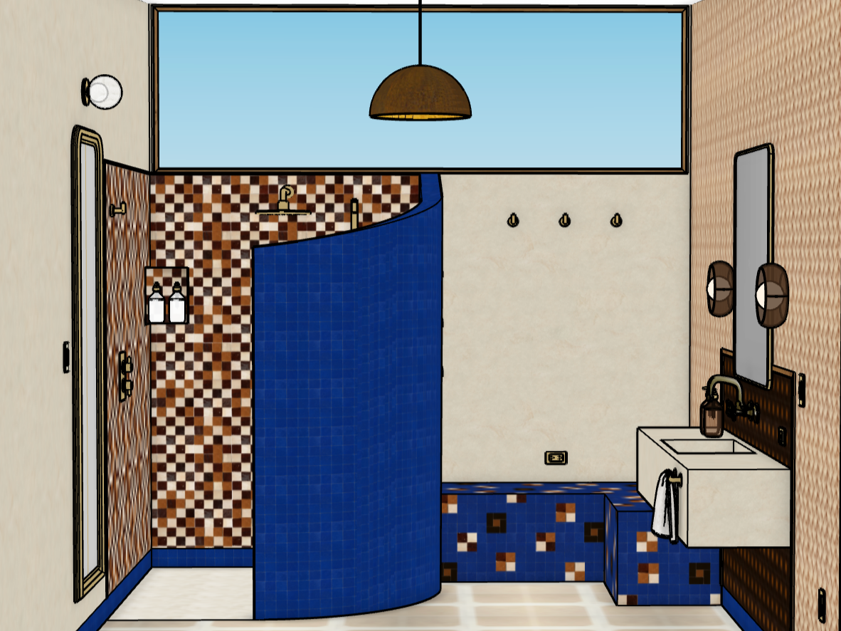 RESIDENTIAL NEW BUILD | 3D Model | Designed by Rae Rockwell Studio