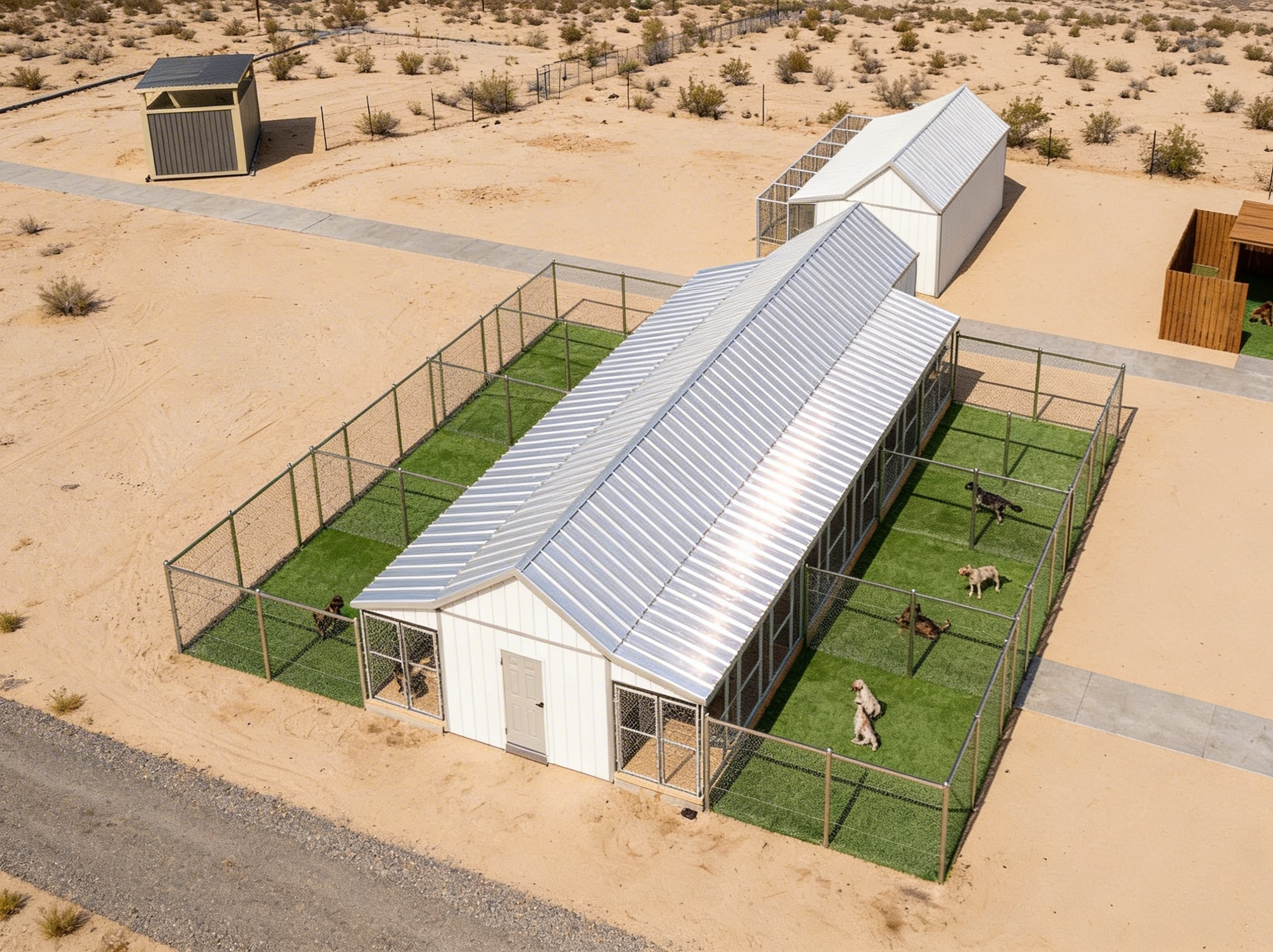JOSHUA TREE NO KILL SHELTER NEW BUILD | Realistic Visualization | Volunteer Project