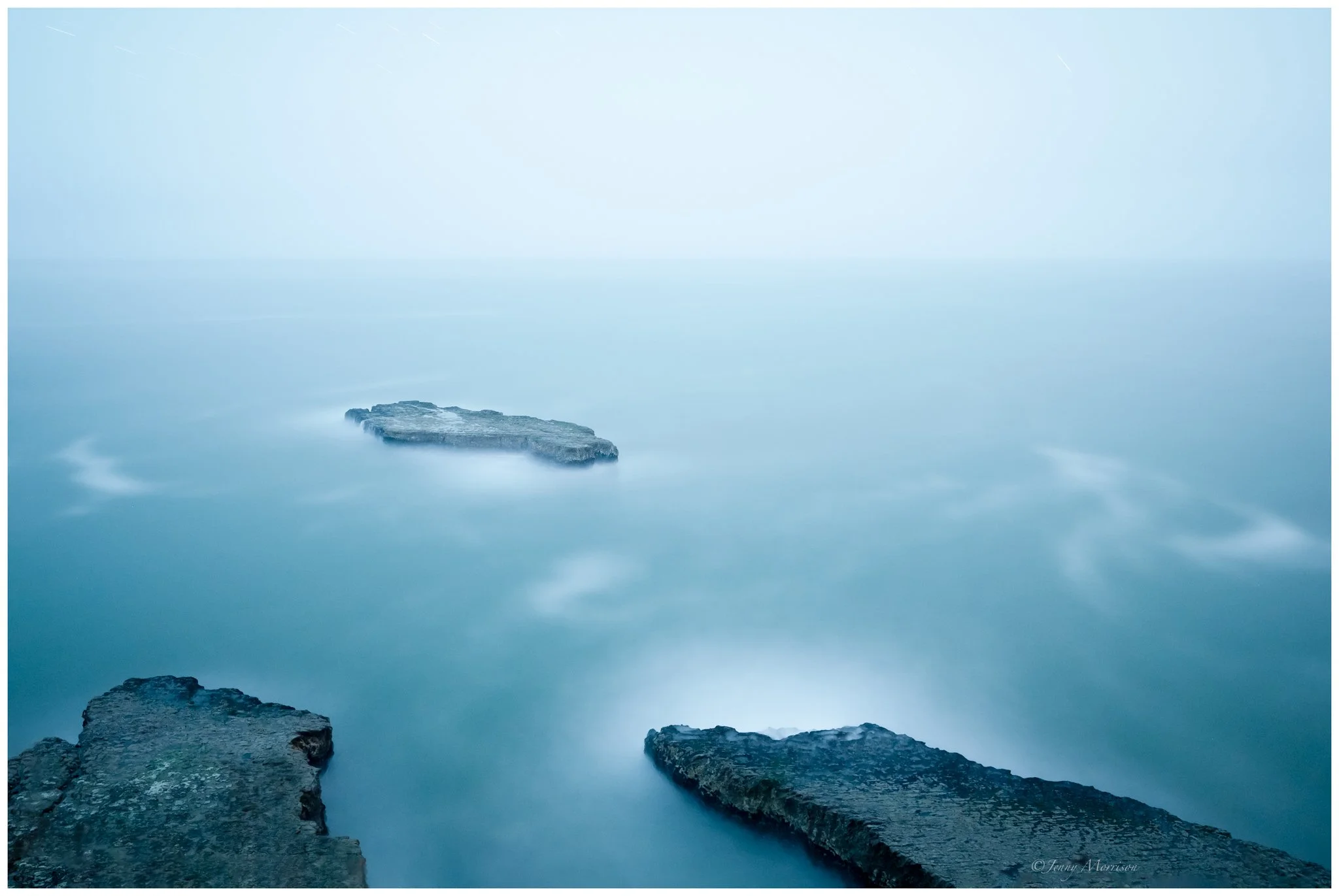 Shark Fin Cove Beach, Davenport, California